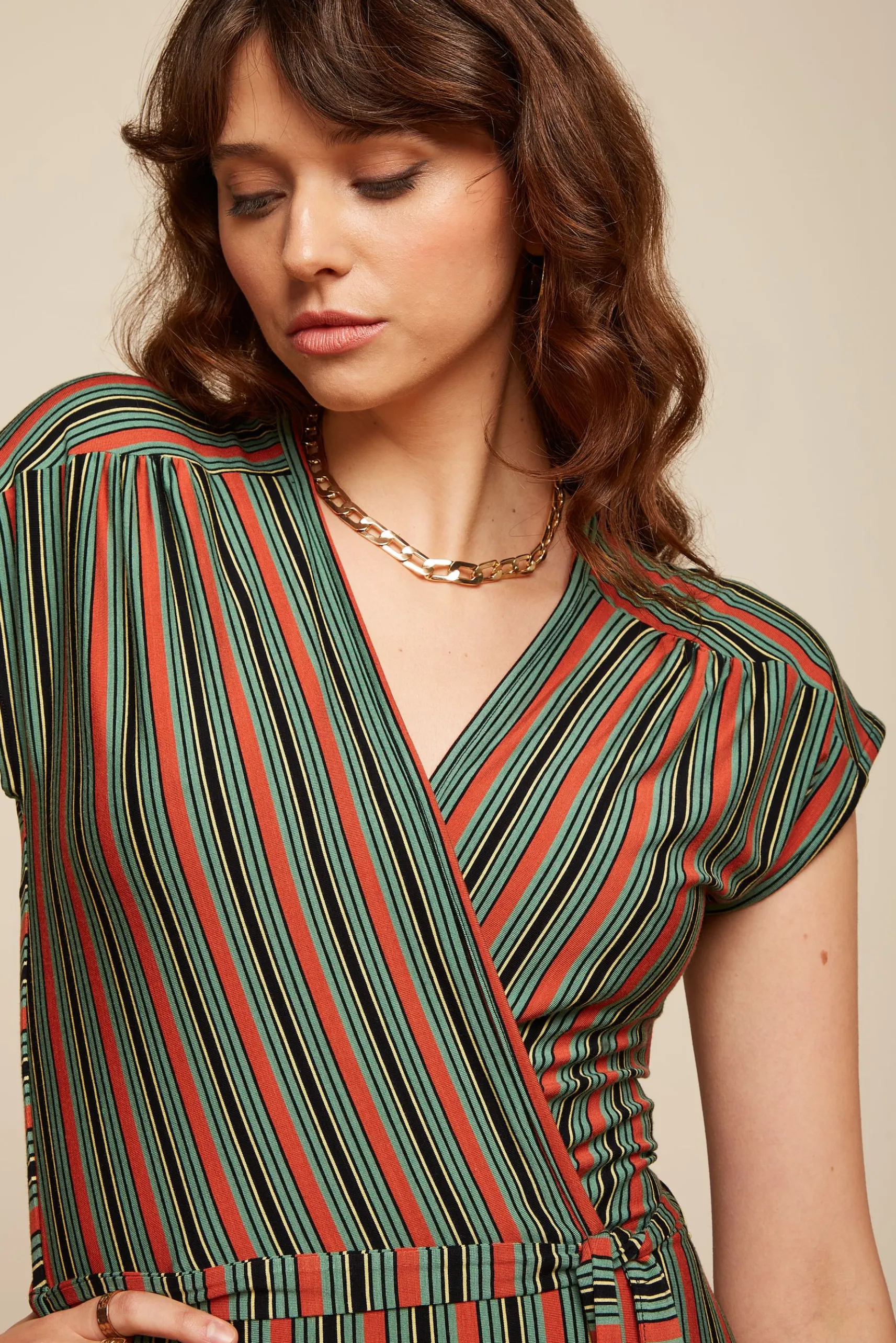 Abigail Dress Castillo Stripe