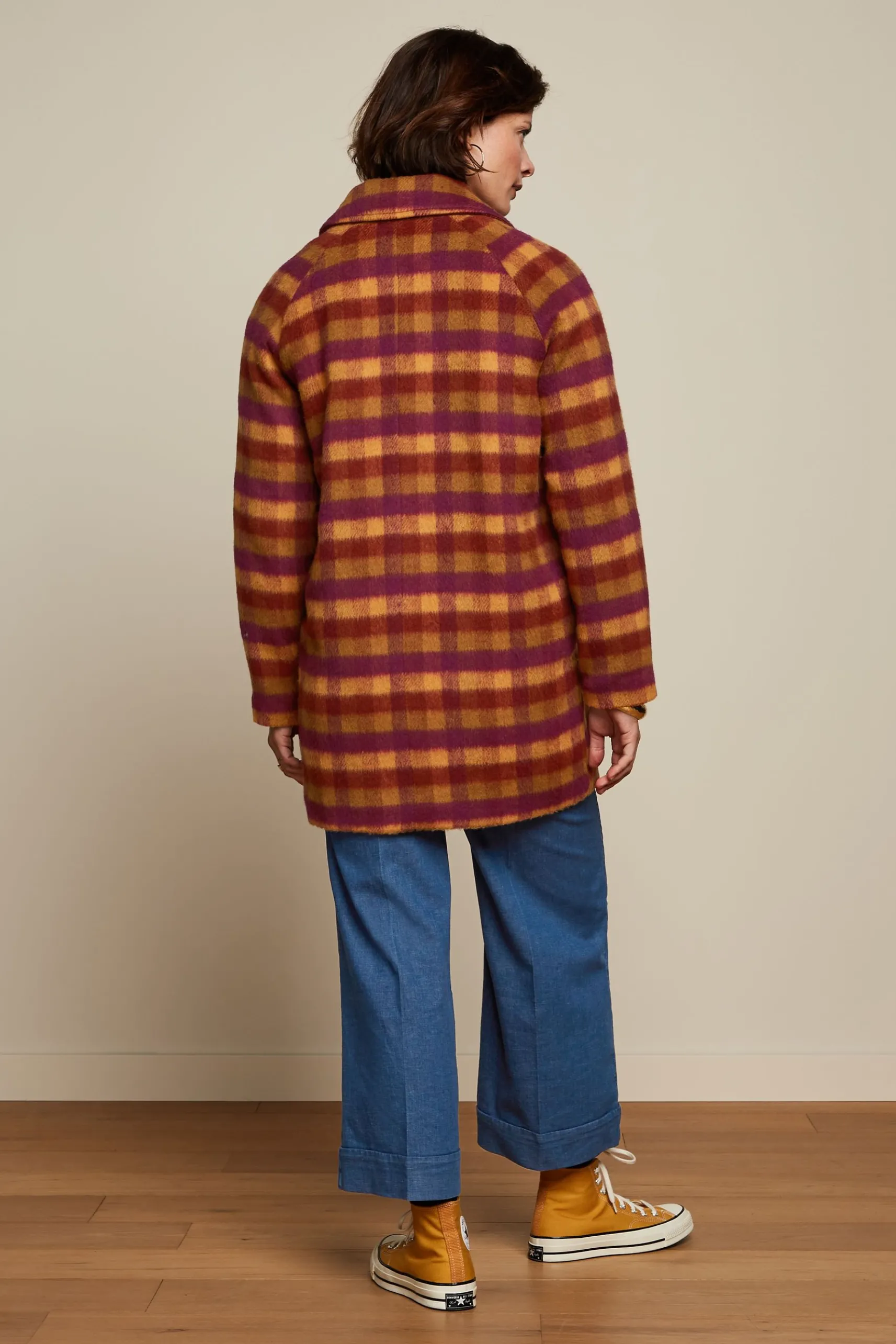 Amelie Coat Wylde Check