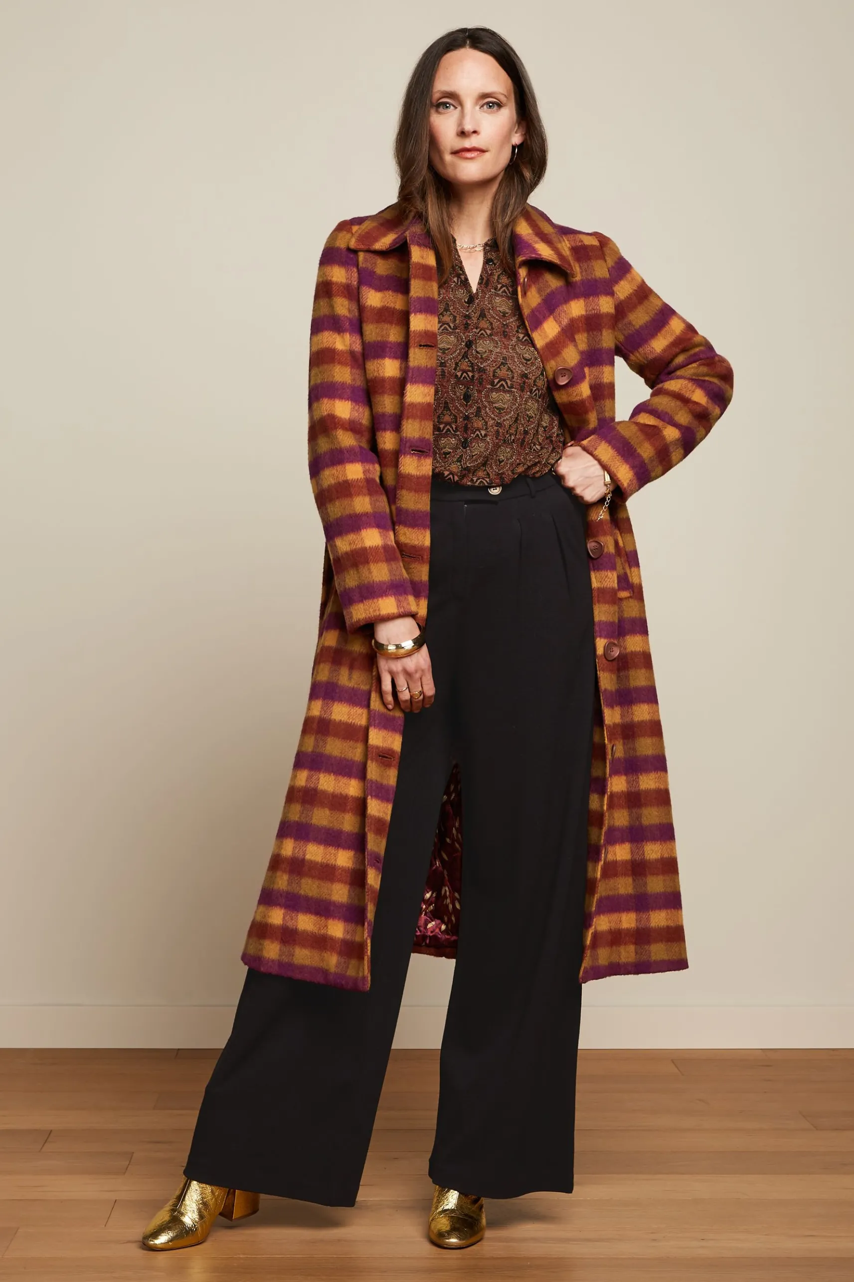 Arabella Coat Wylde Check