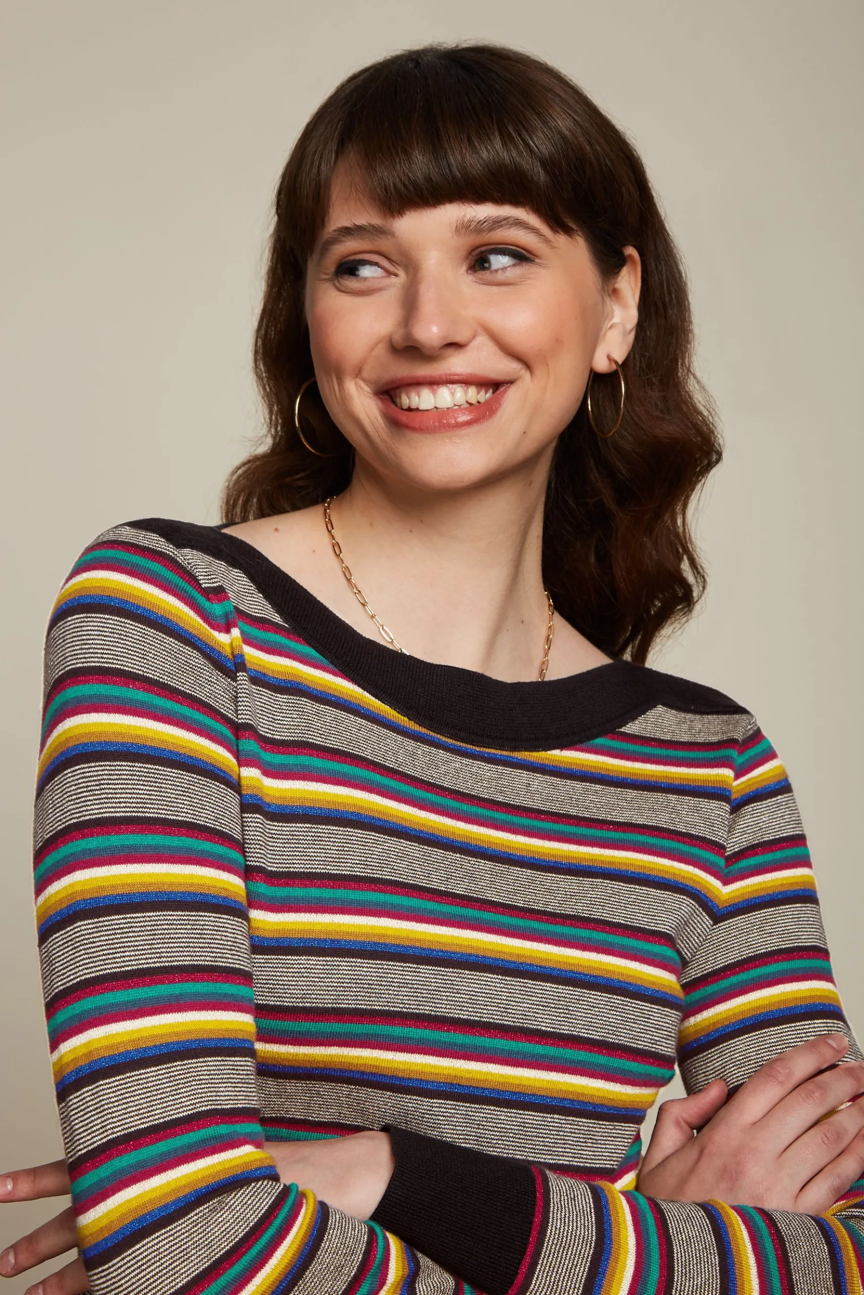 Audrey Top Sixties Stripe