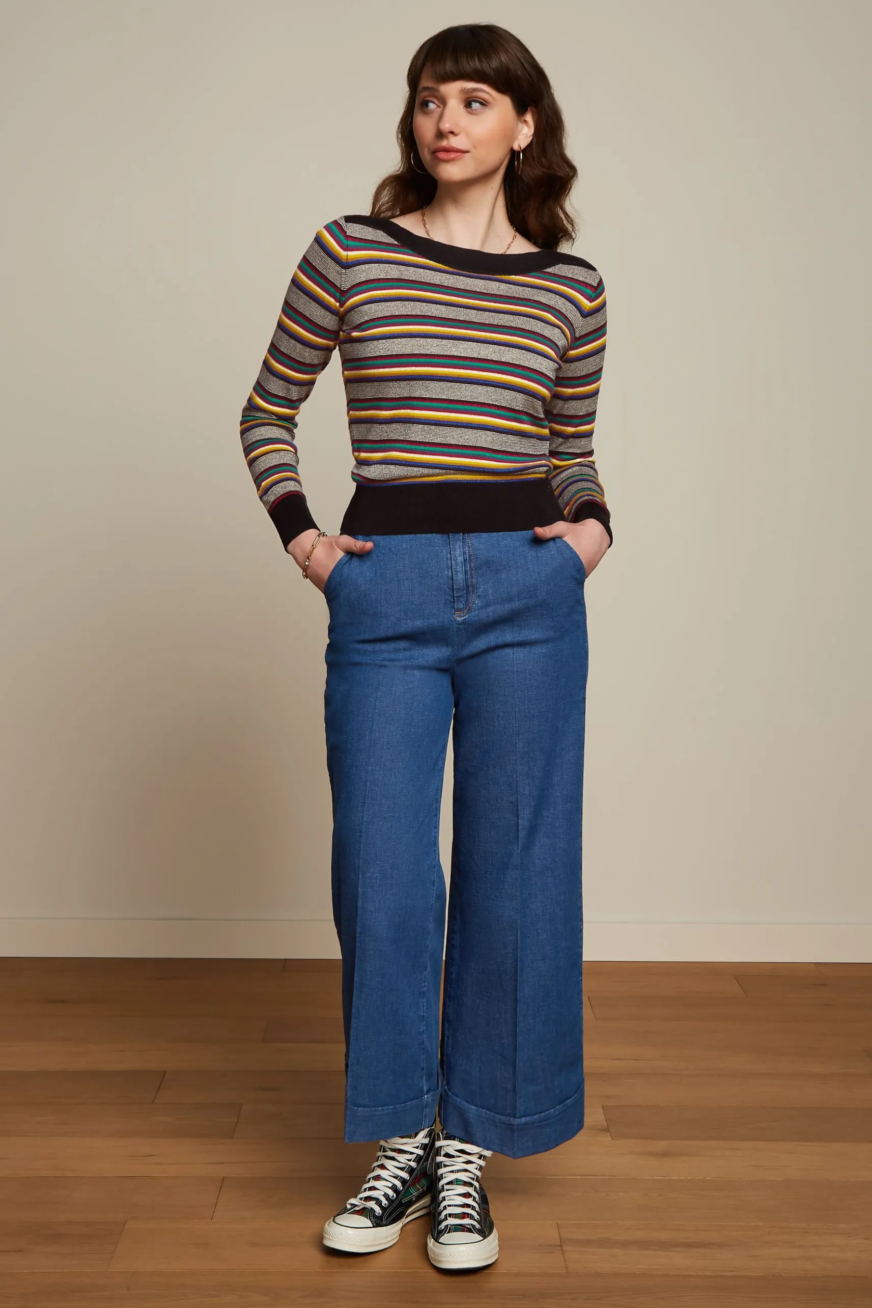Audrey Top Sixties Stripe