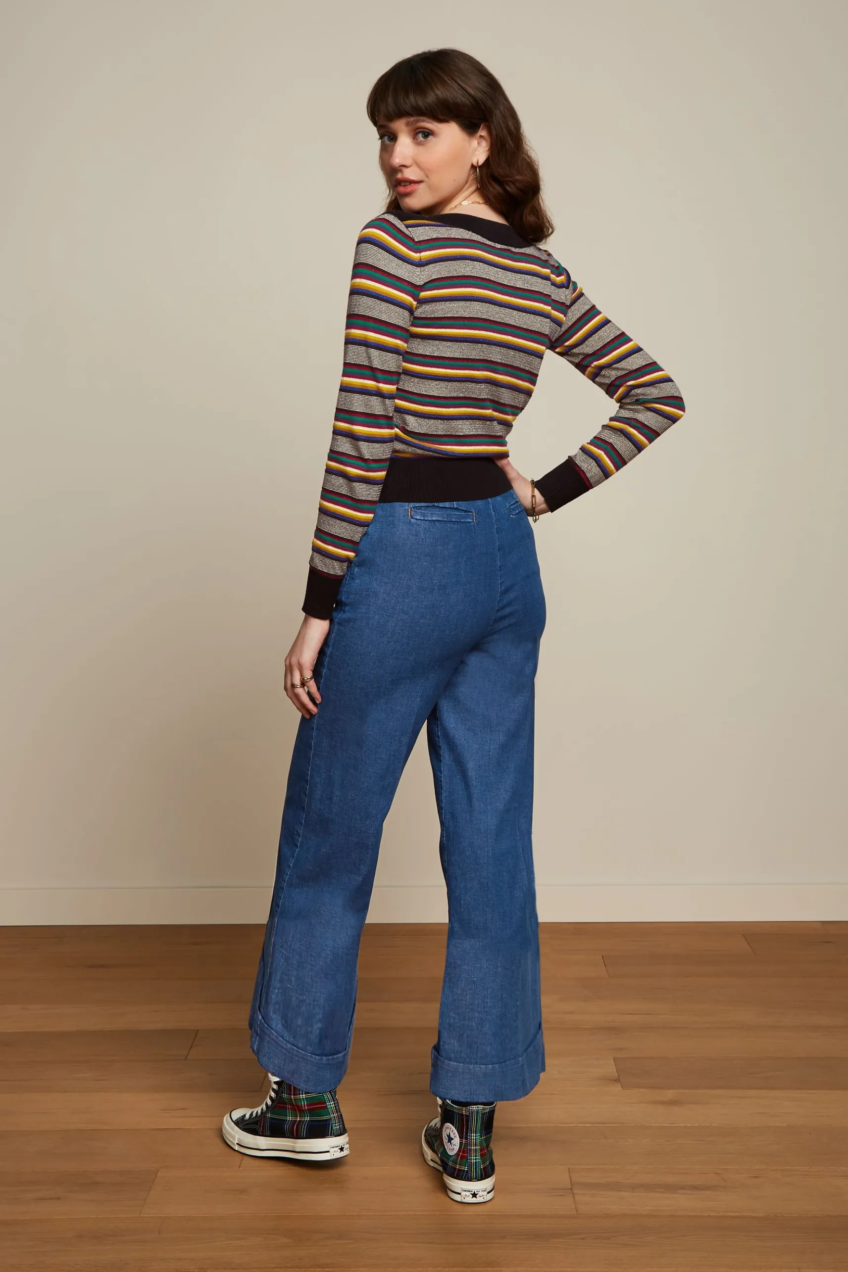 Audrey Top Sixties Stripe