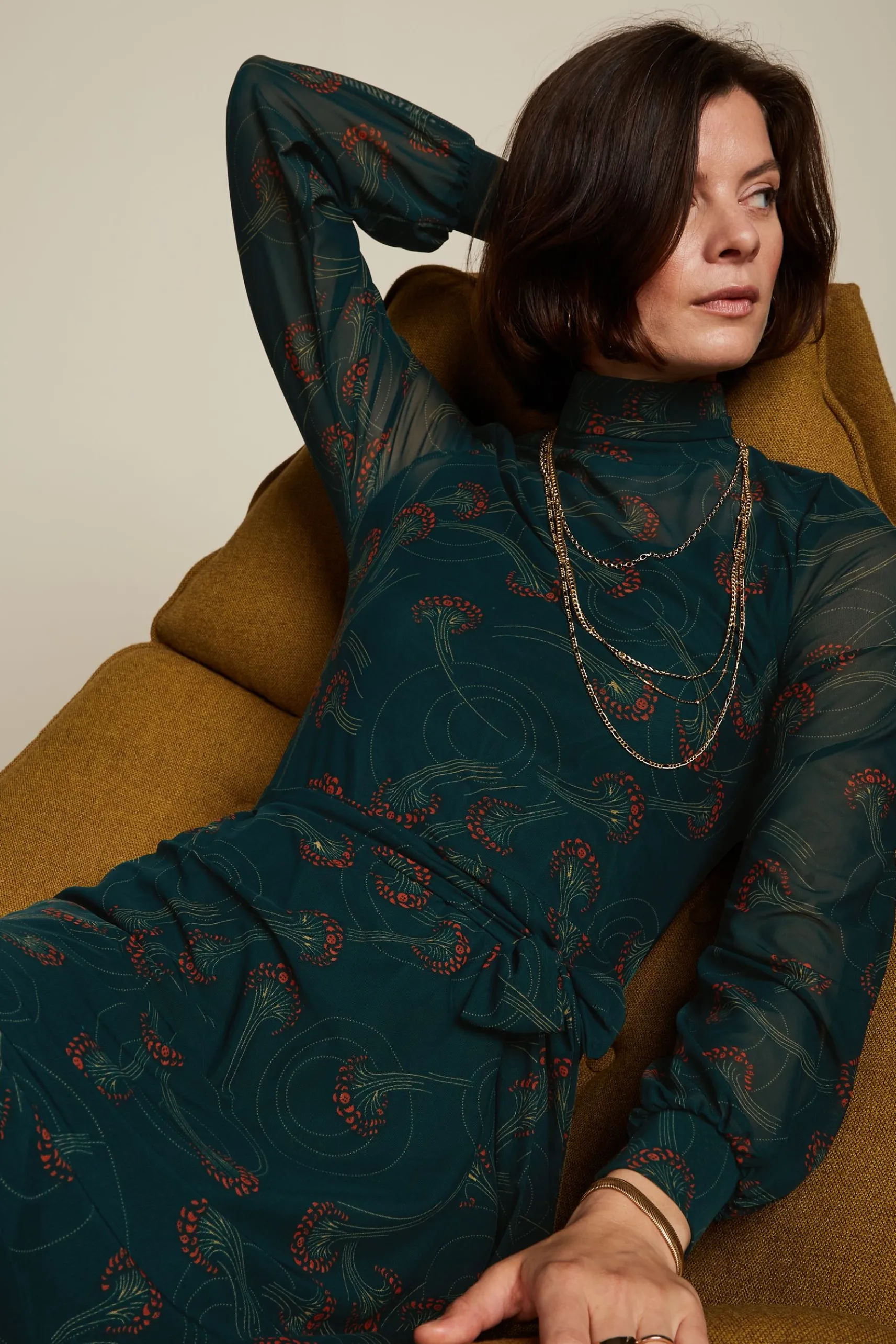 Betsy Rollneck Dress Allure