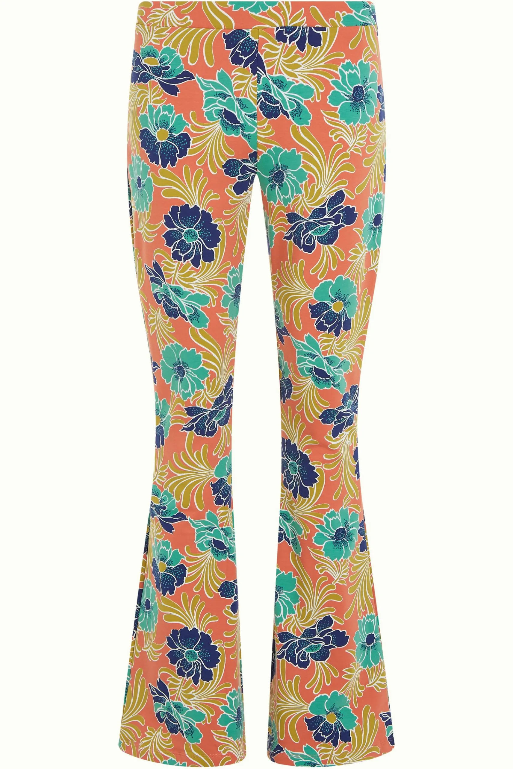 Border Flared Pants Lake