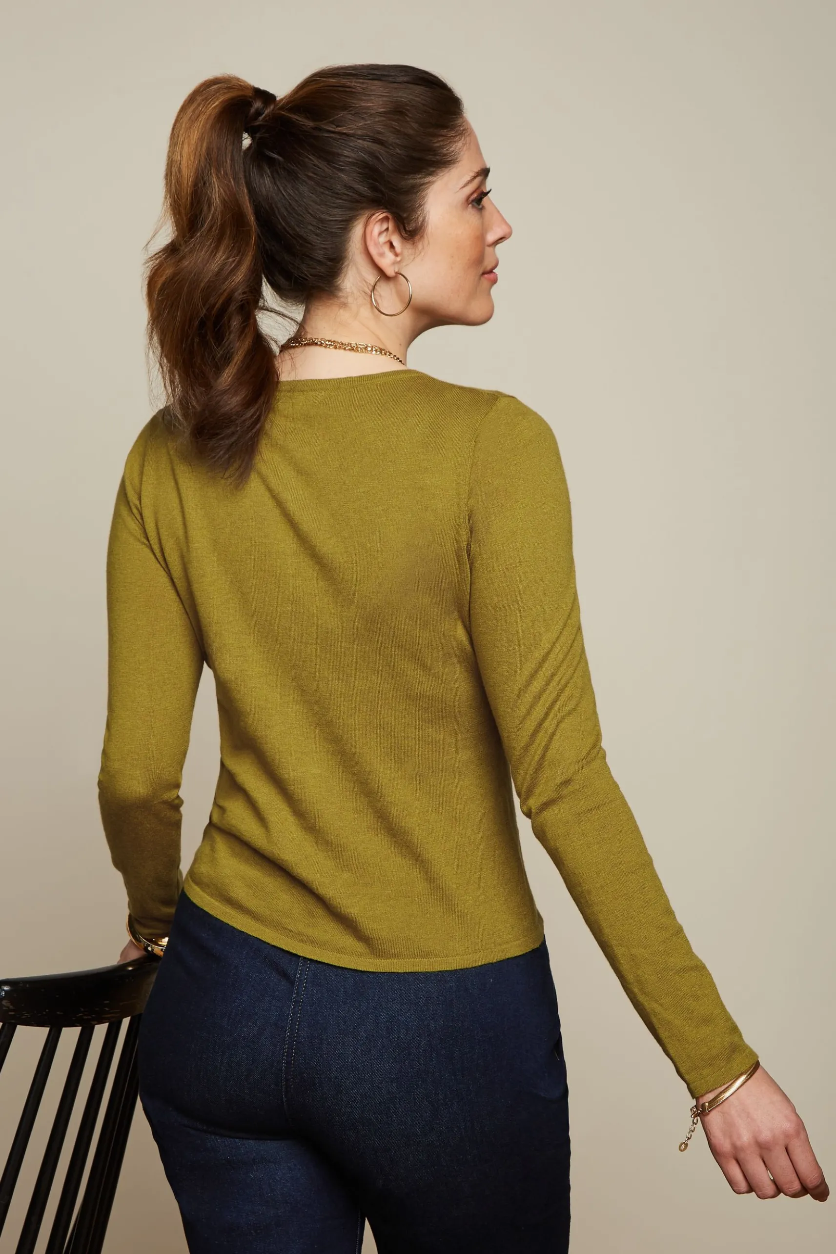 Cardi Roundneck Cocoon