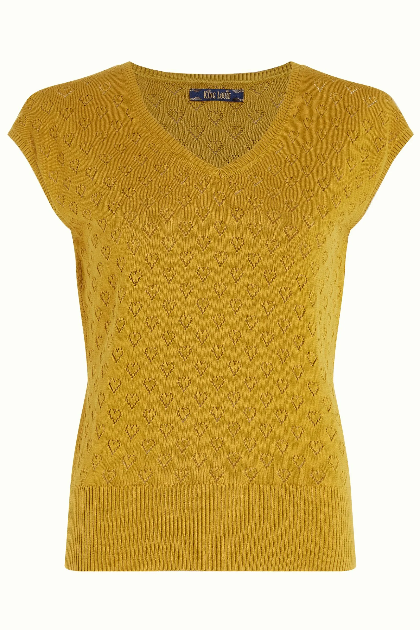 Deep V Top Heart Ajour