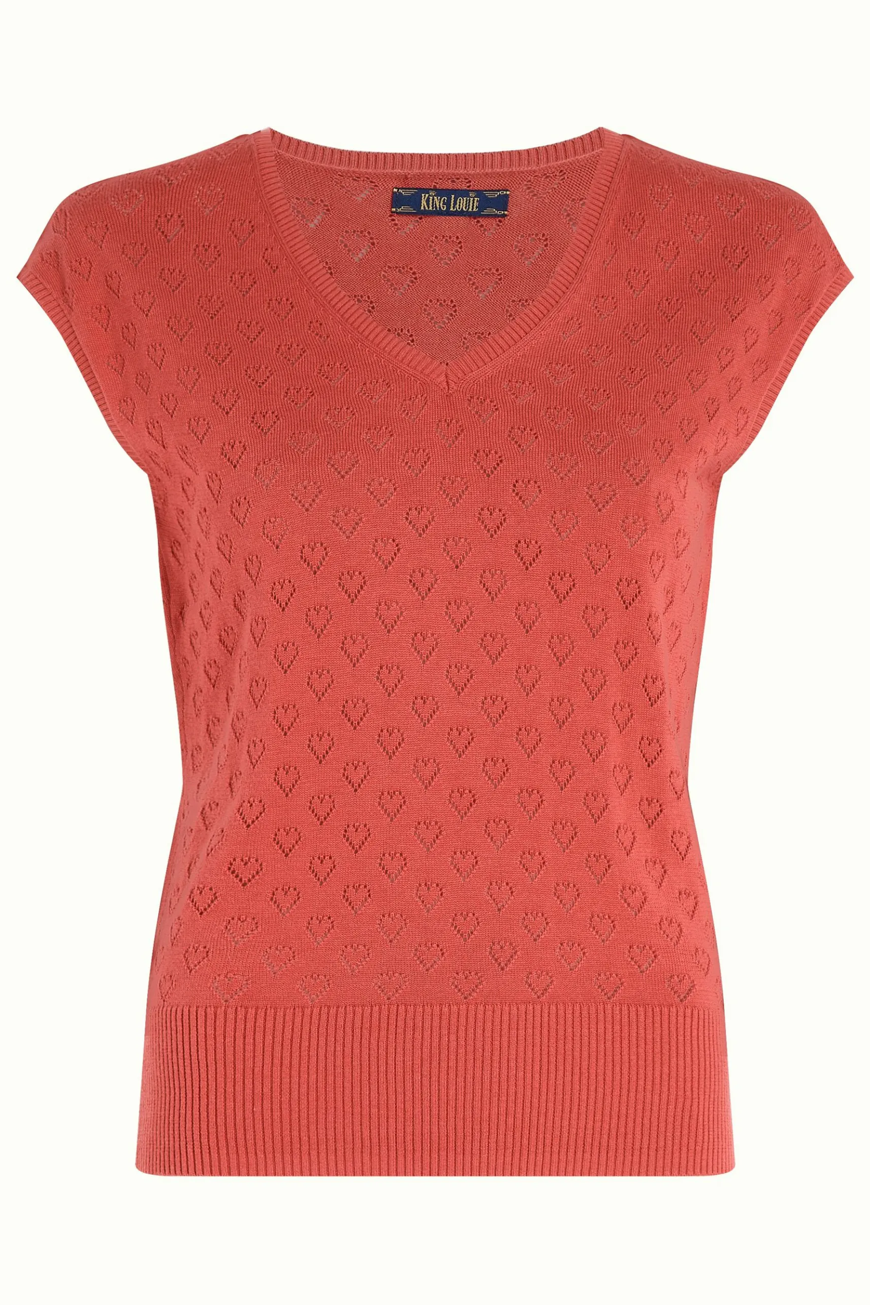 Deep V Top Heart Ajour