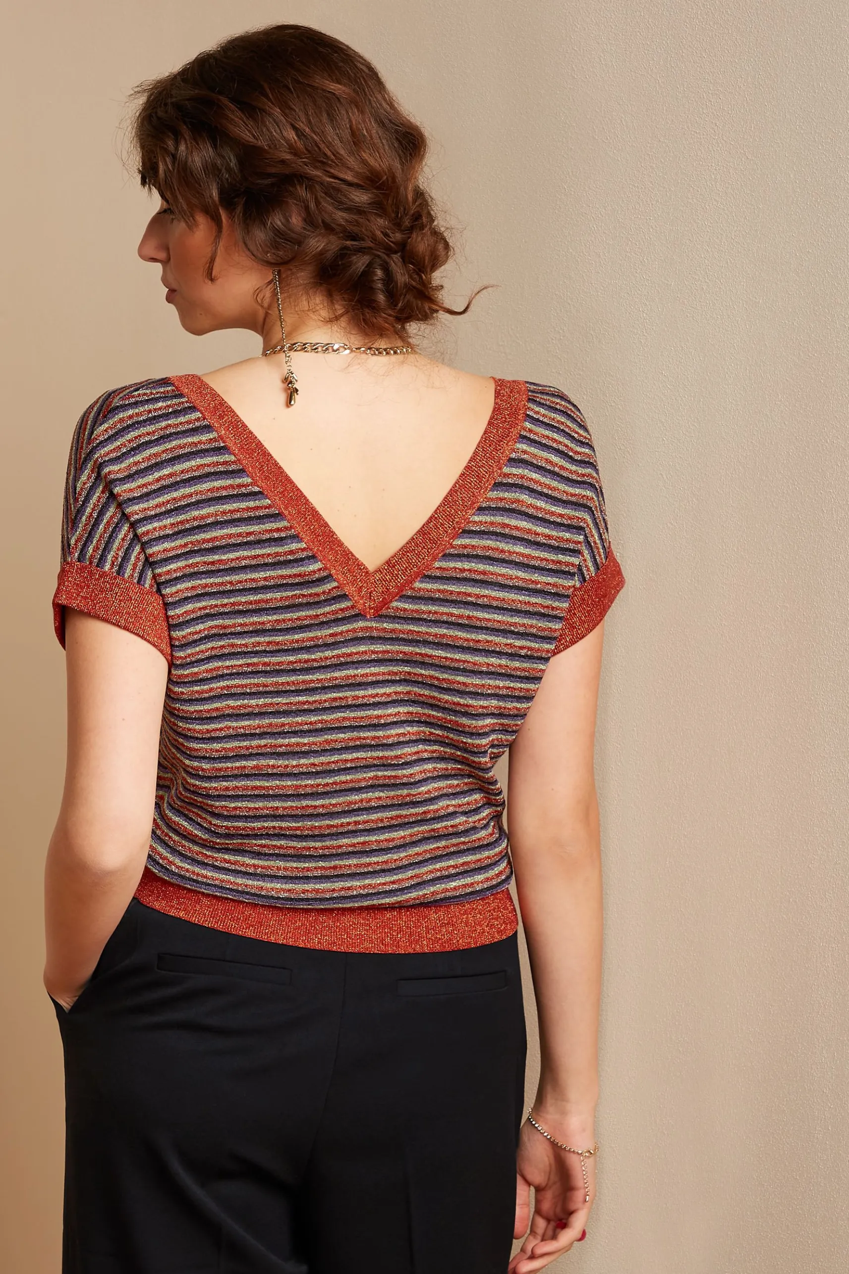 Double V Top Stardust