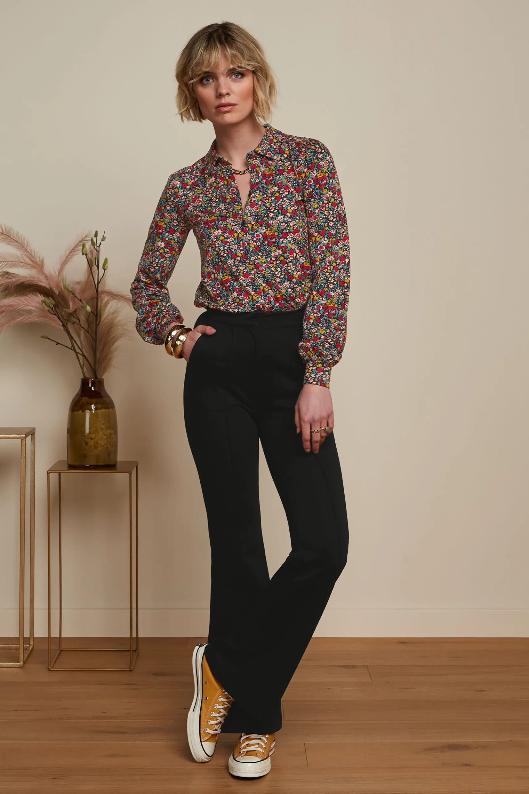 Gael Pintuck Pants Aurora