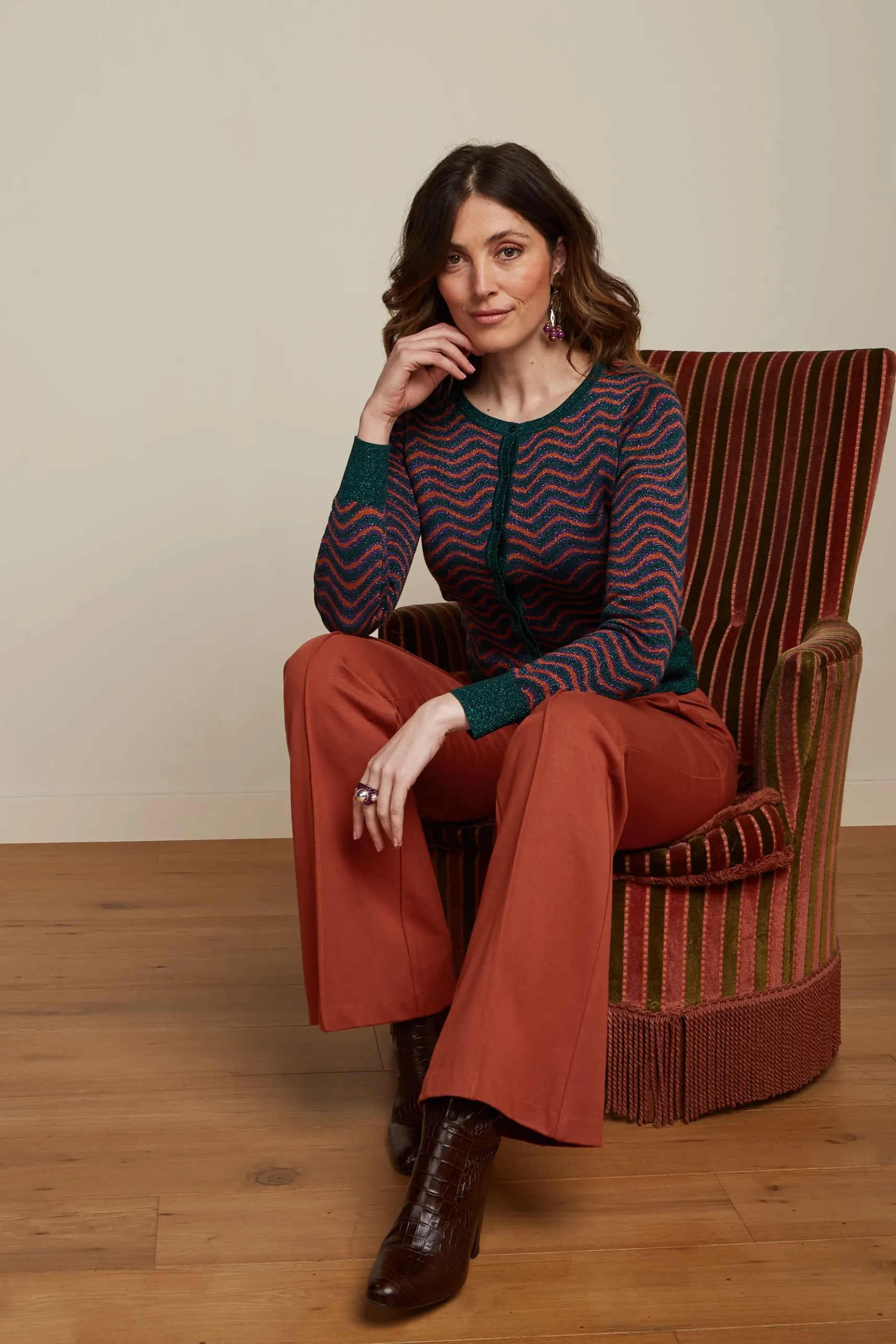 Gael Pintuck Pants Aurora