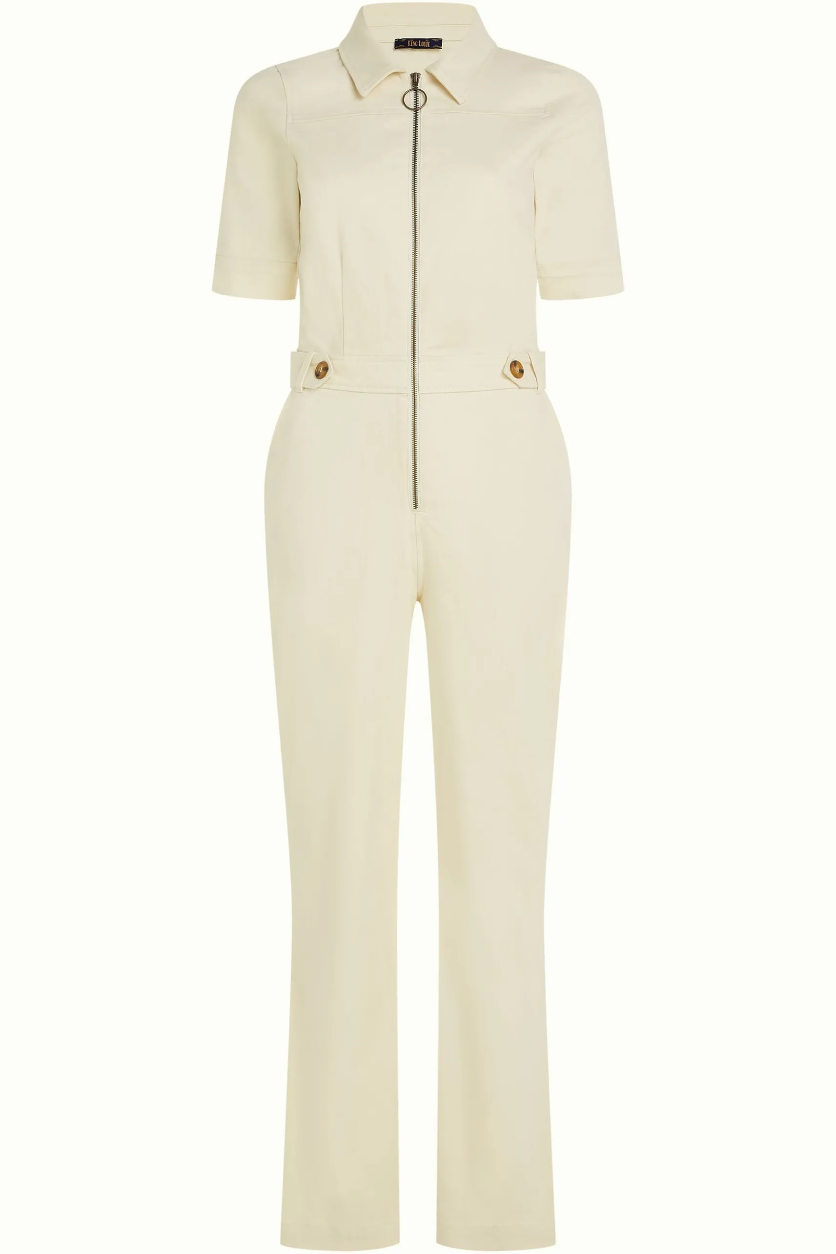 Garbo Zip Jumpsuit Marine