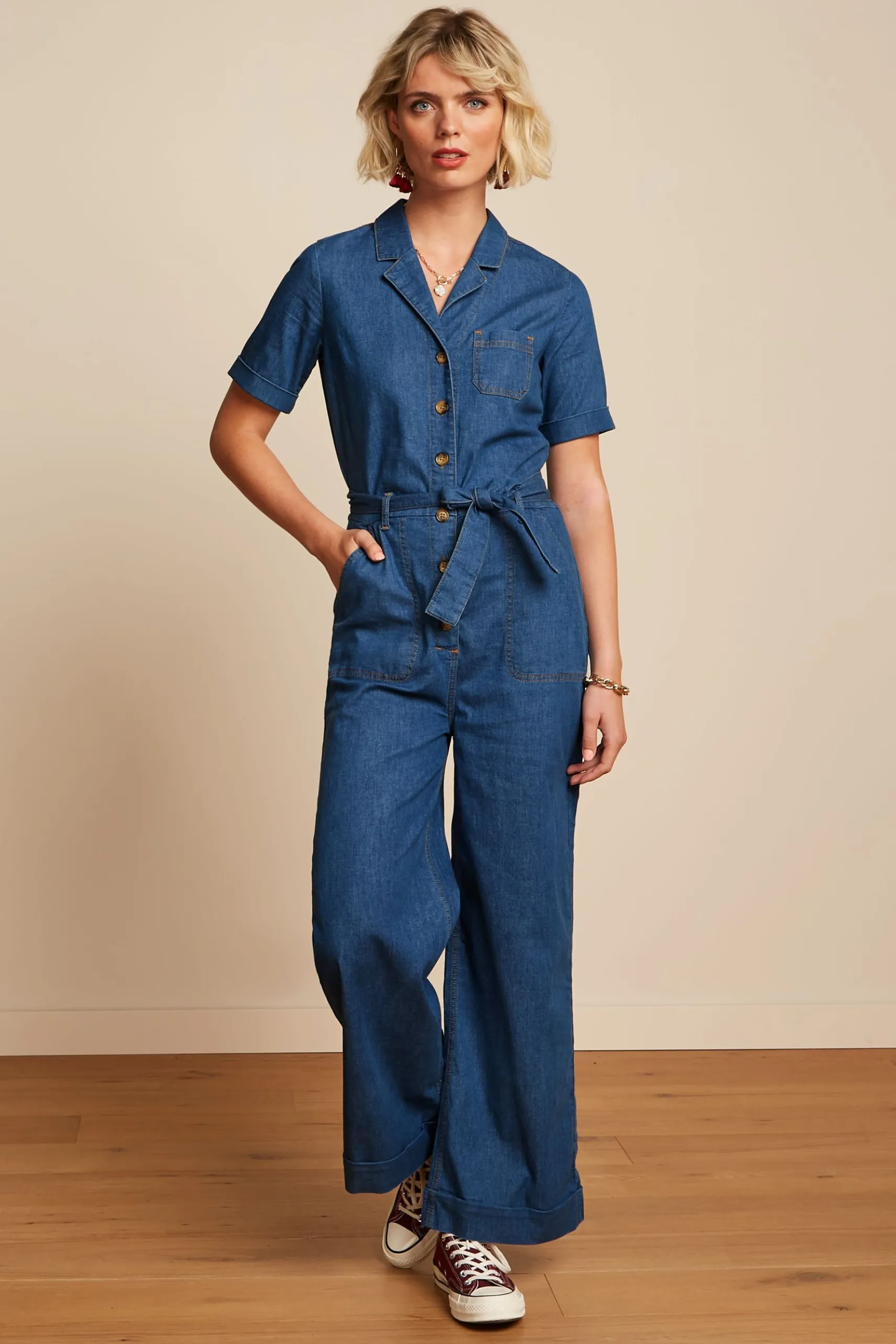 Gracie Jumpsuit Chambray