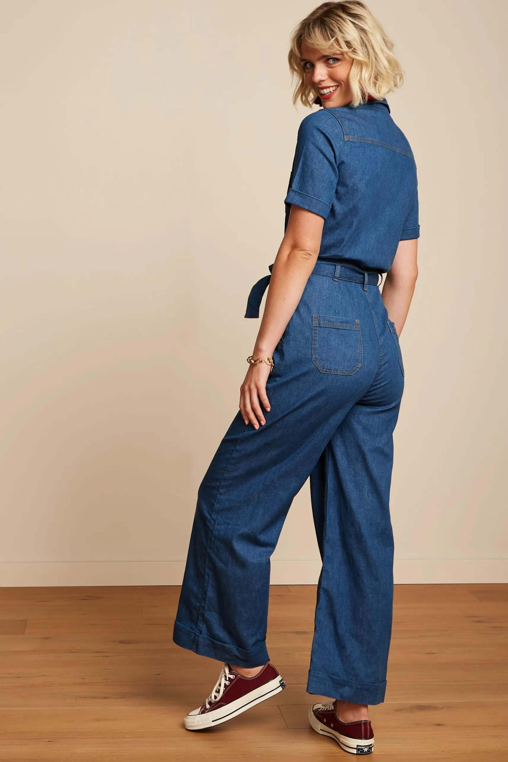 Gracie Jumpsuit Chambray