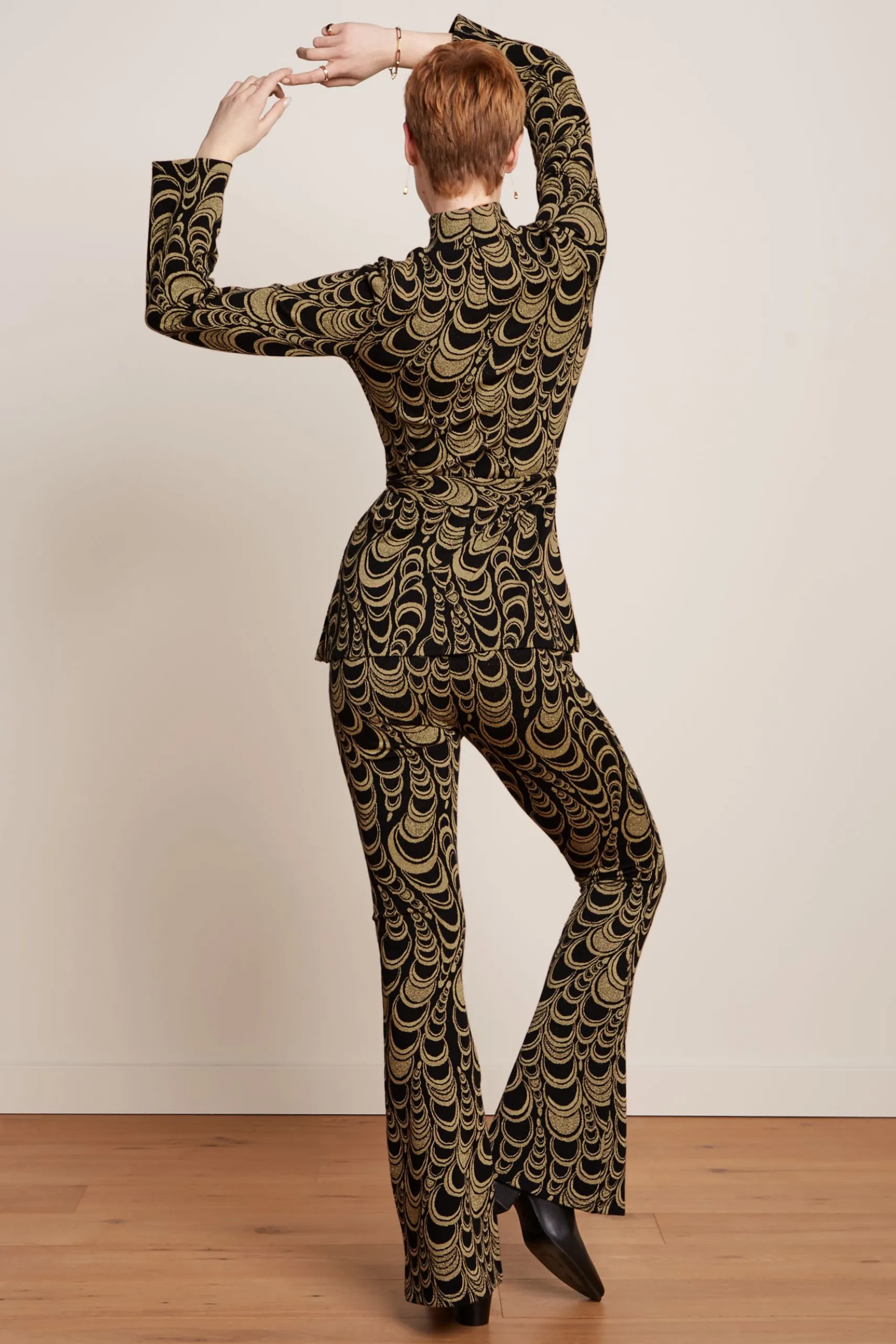 Heloise Tunic Top Bobbin Jacquard