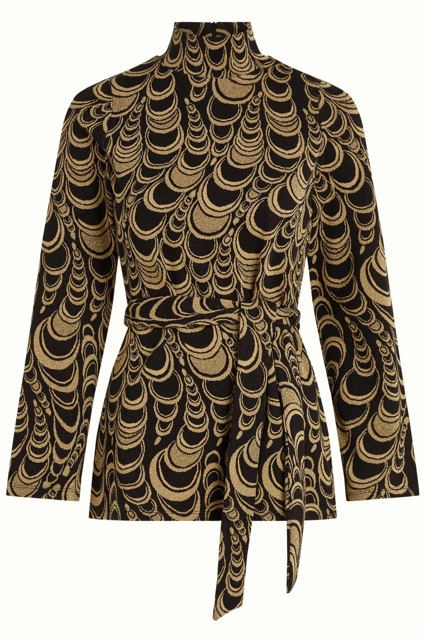 Heloise Tunic Top Bobbin Jacquard