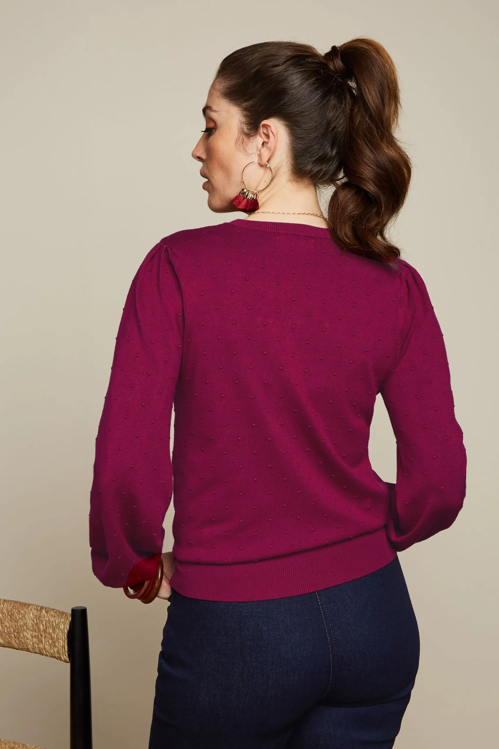 Jada Ruffle Top Droplet