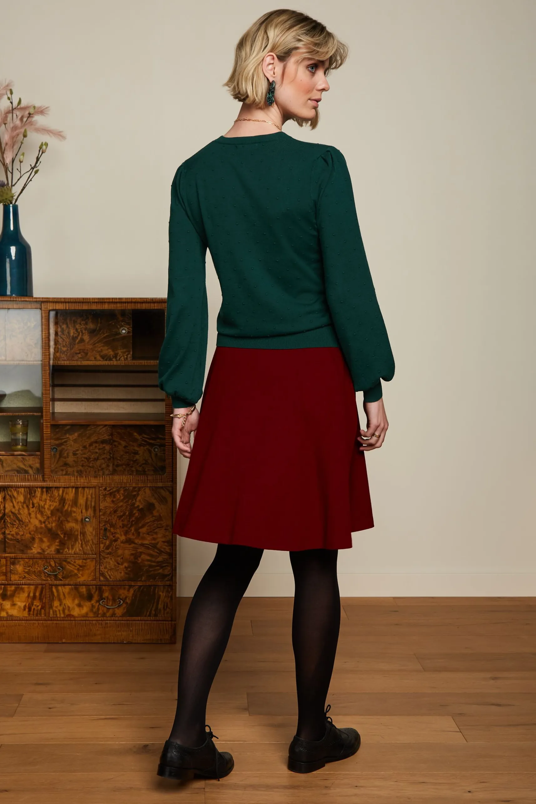 Jada Ruffle Top Droplet