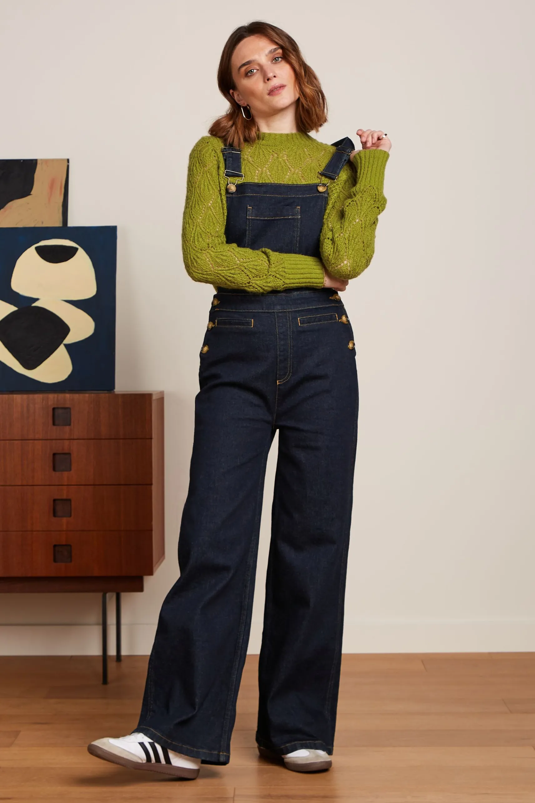 Jeannie Yoke Sweater Farfalle