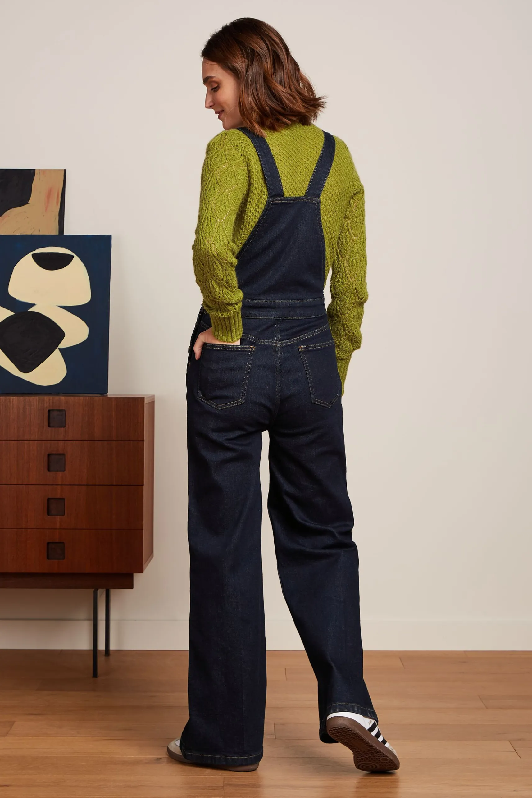 Jeannie Yoke Sweater Farfalle