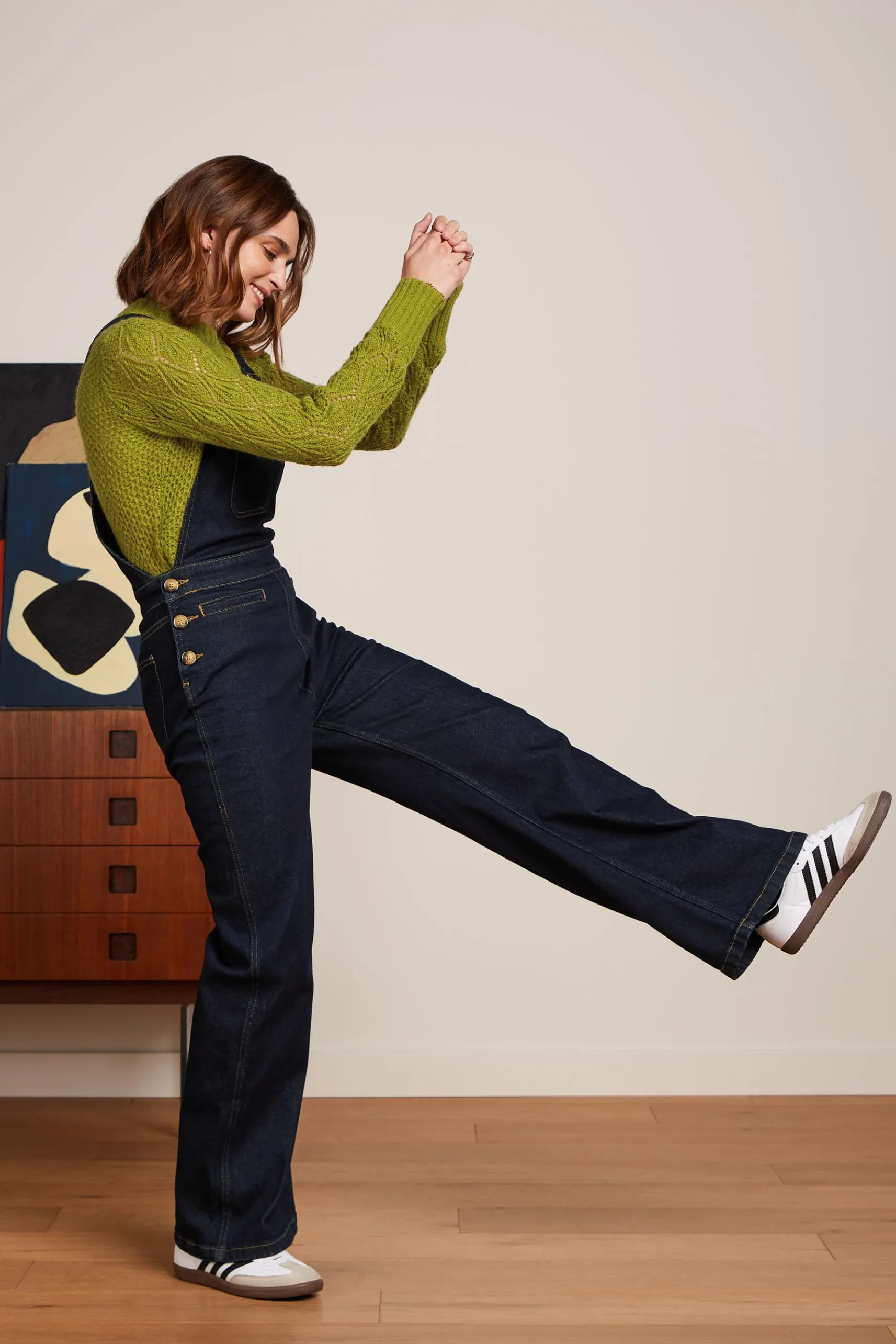 Jeannie Yoke Sweater Farfalle