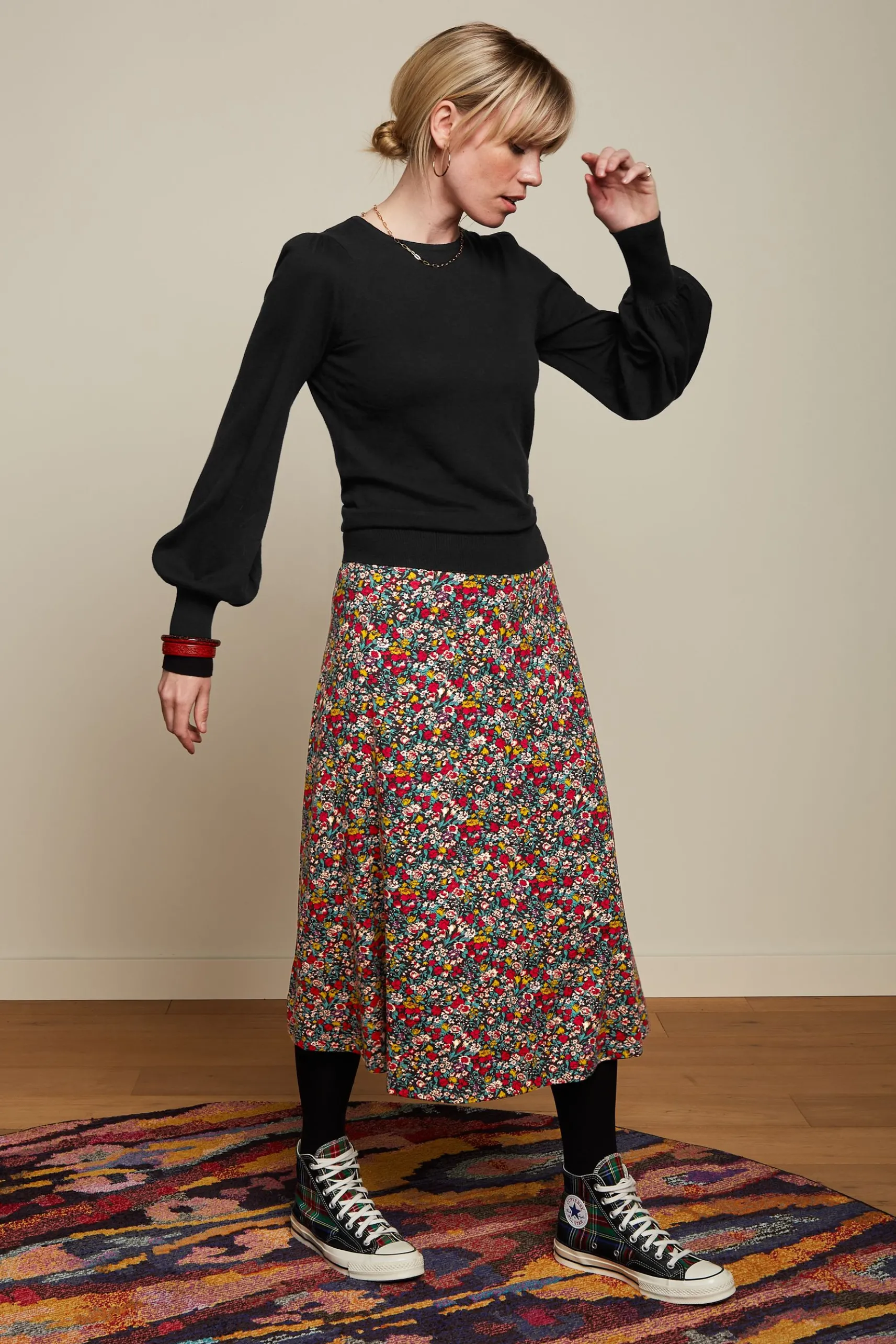 Juno Midi Skirt Meadow