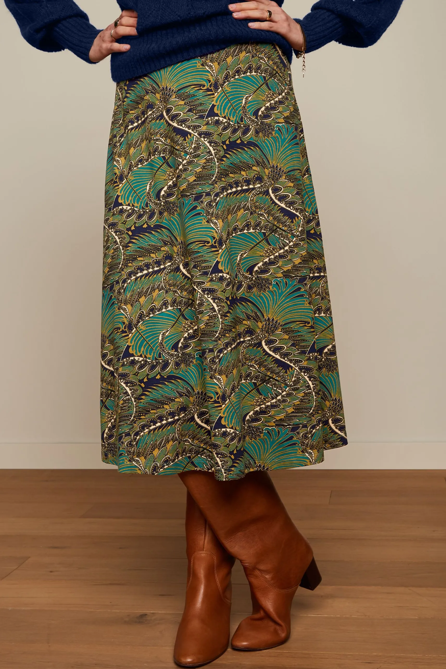 Juno Midi Skirt Venus