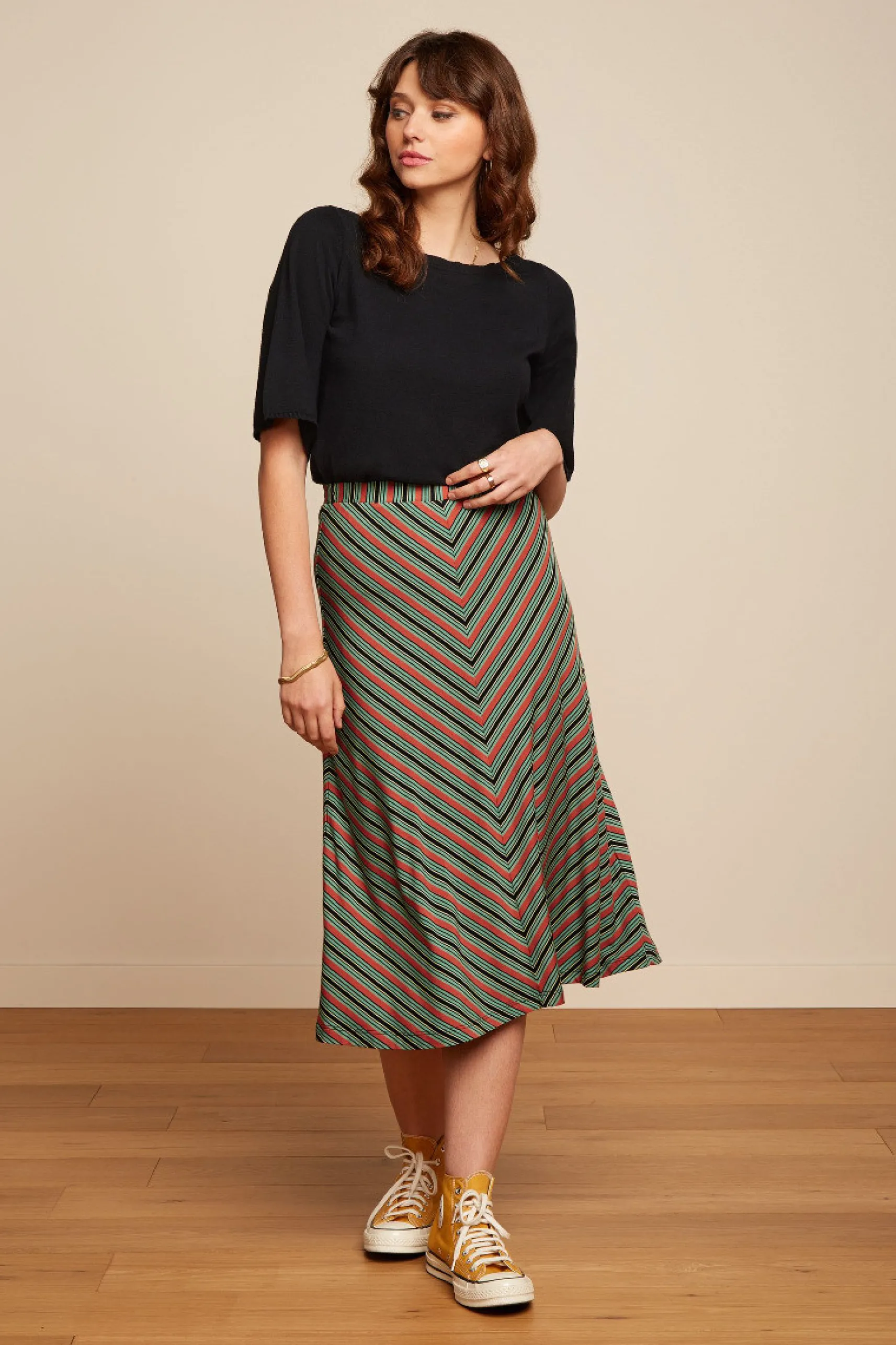 Juno Skirt Castillo Stripe