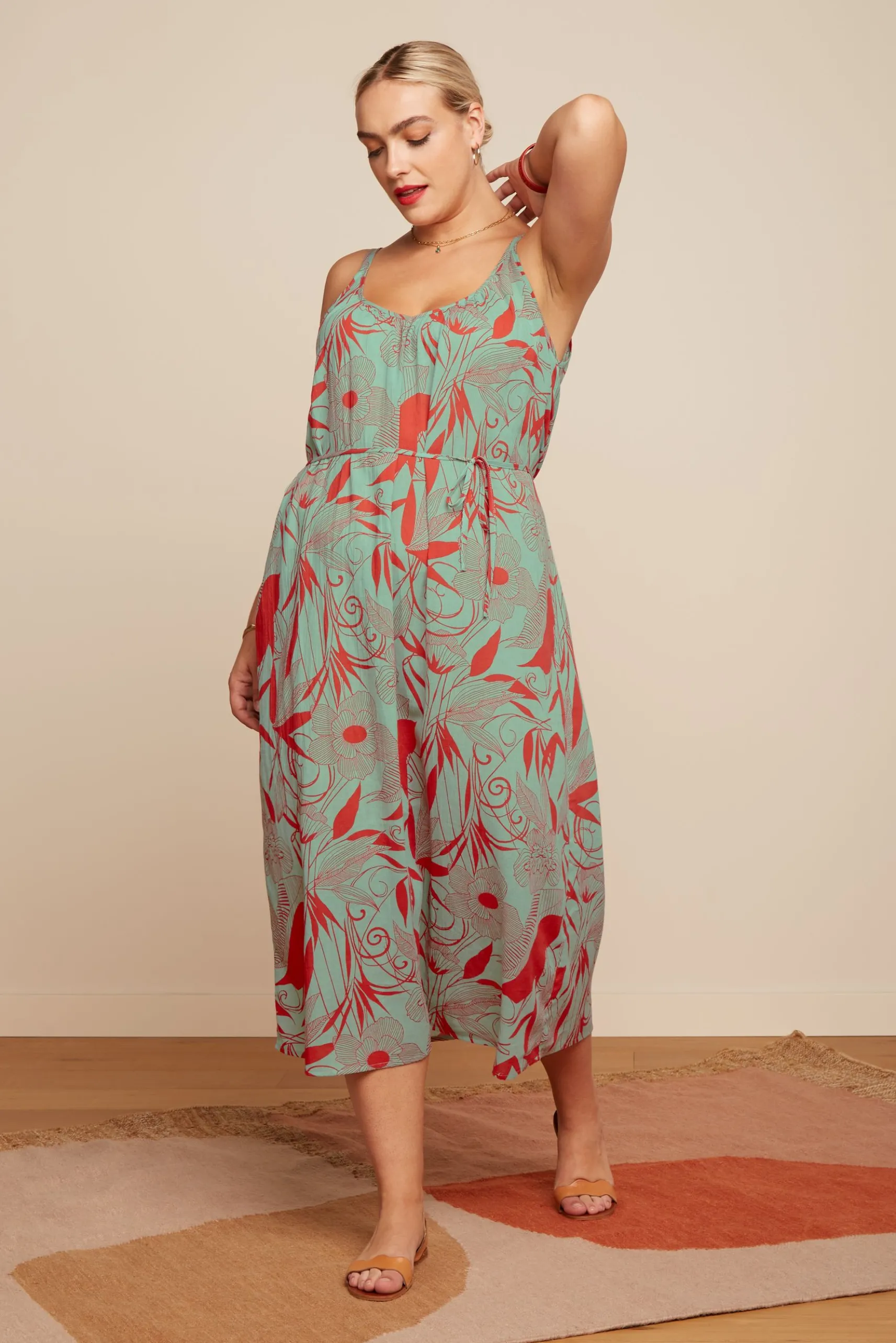 Lara Midi Dress Callier