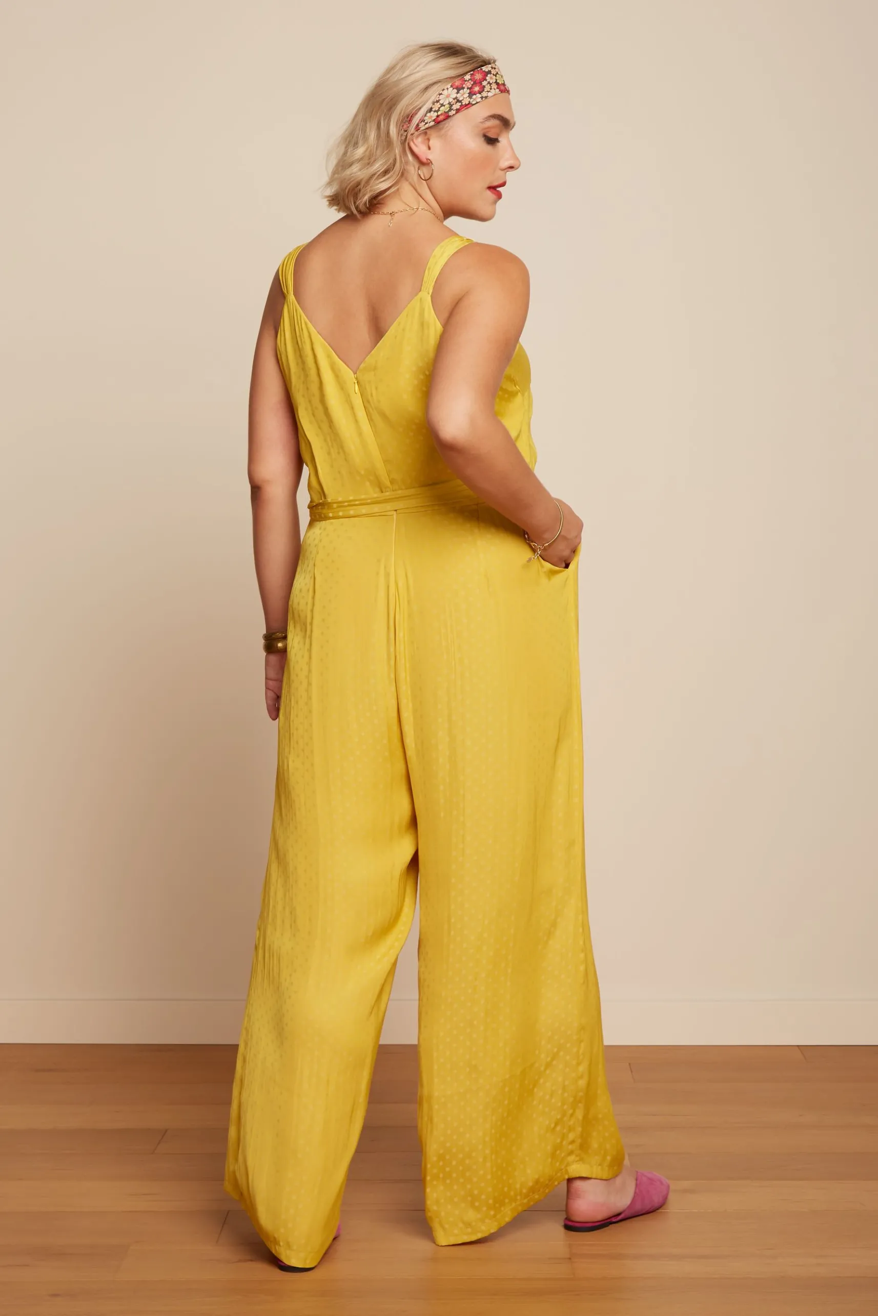 Lenny Jumpsuit Bisque