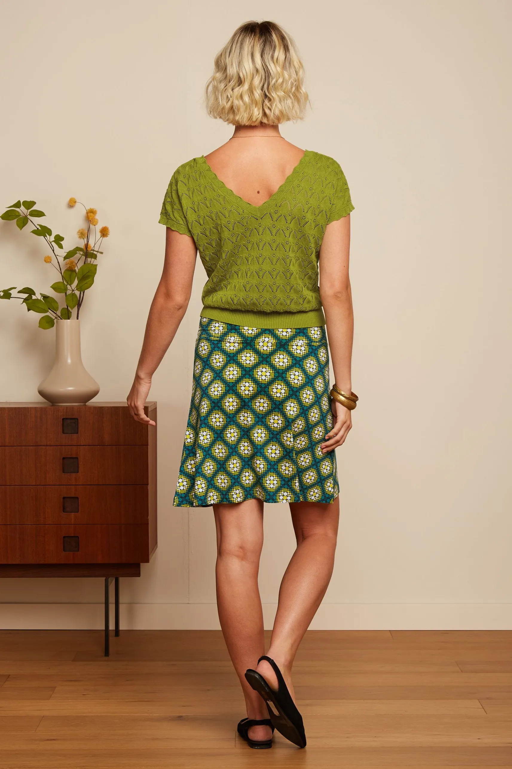 Lila V Top Rocky Ajour