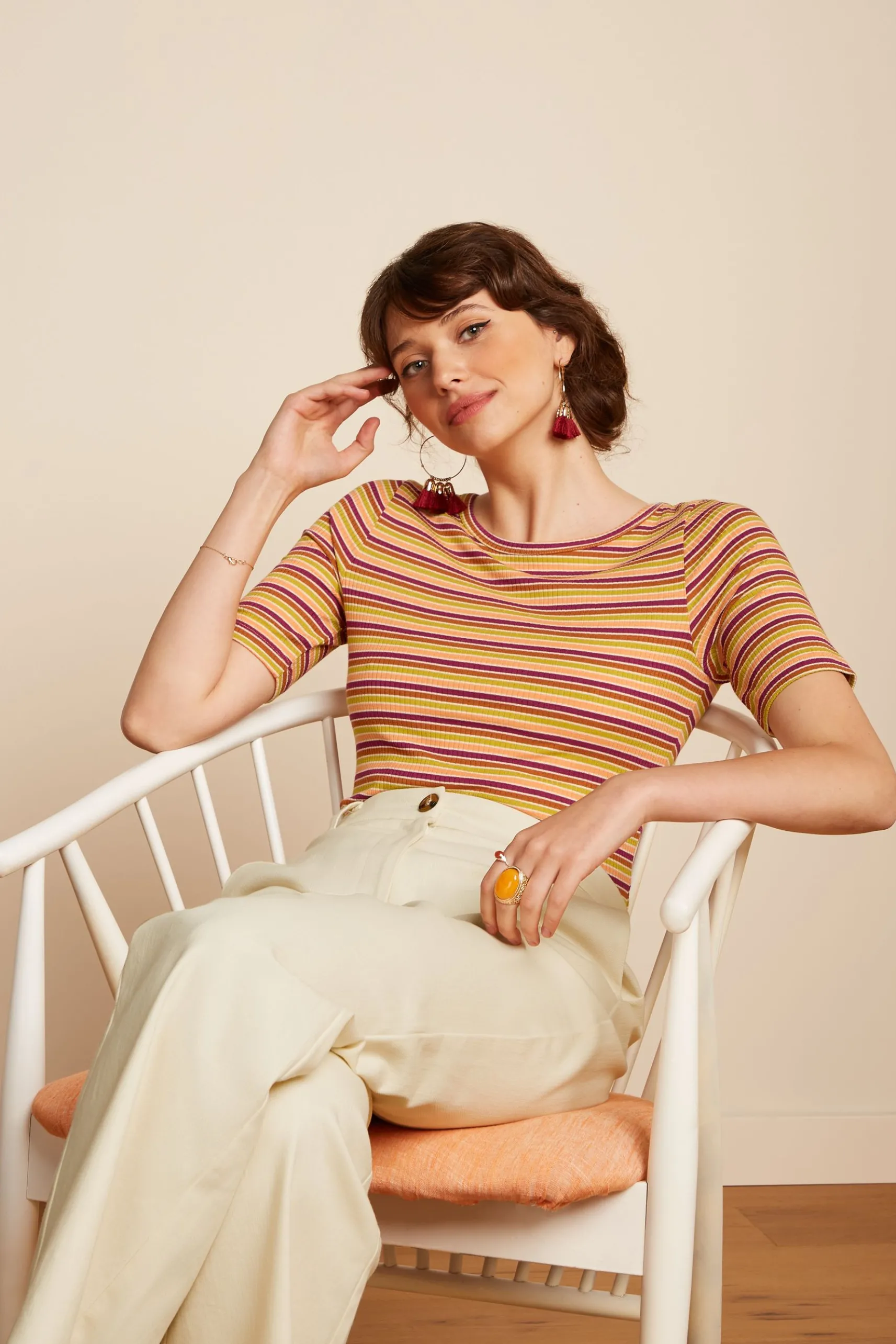 Lily Tee Cleo Stripe