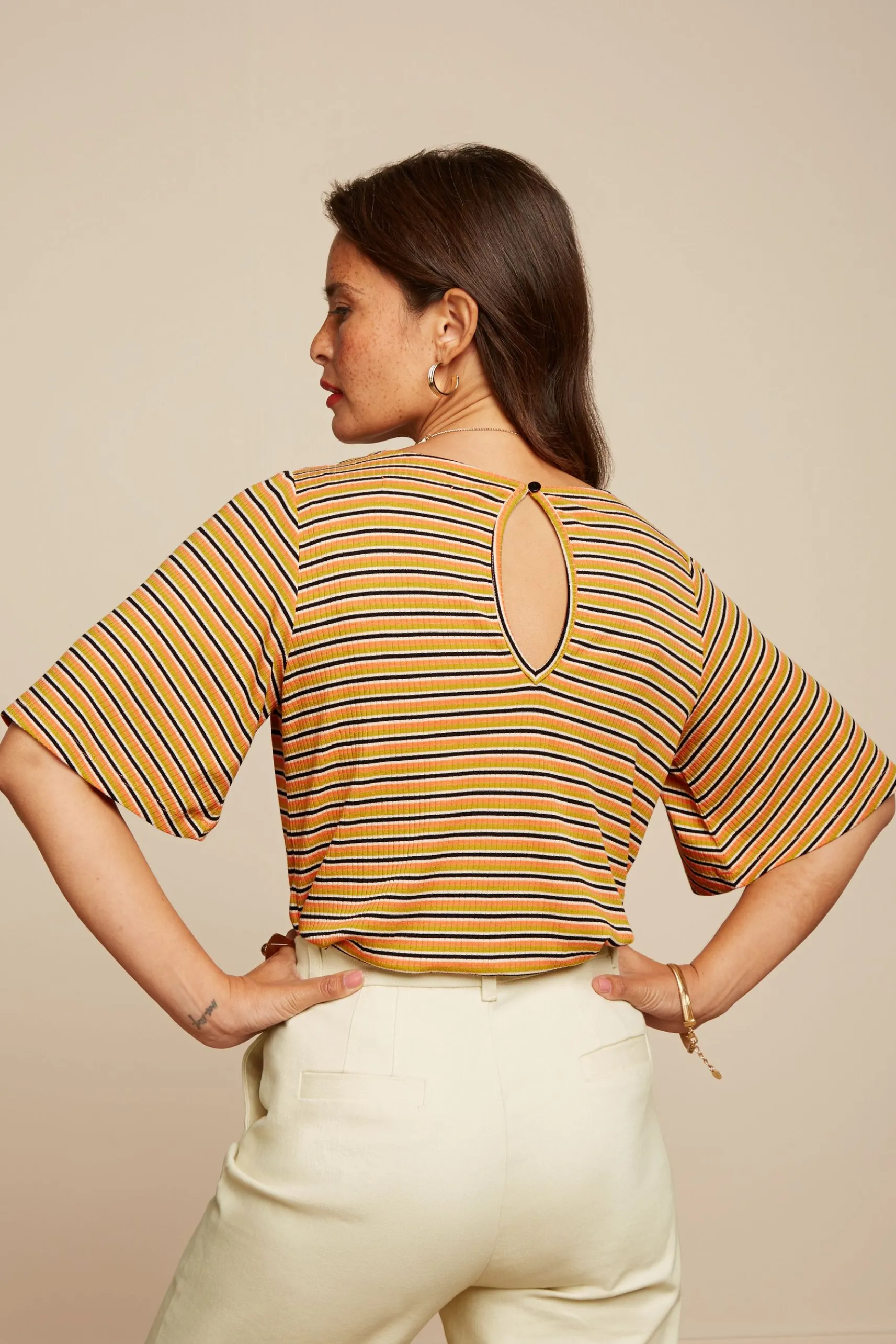 Lizzy Top Gardena Stripe