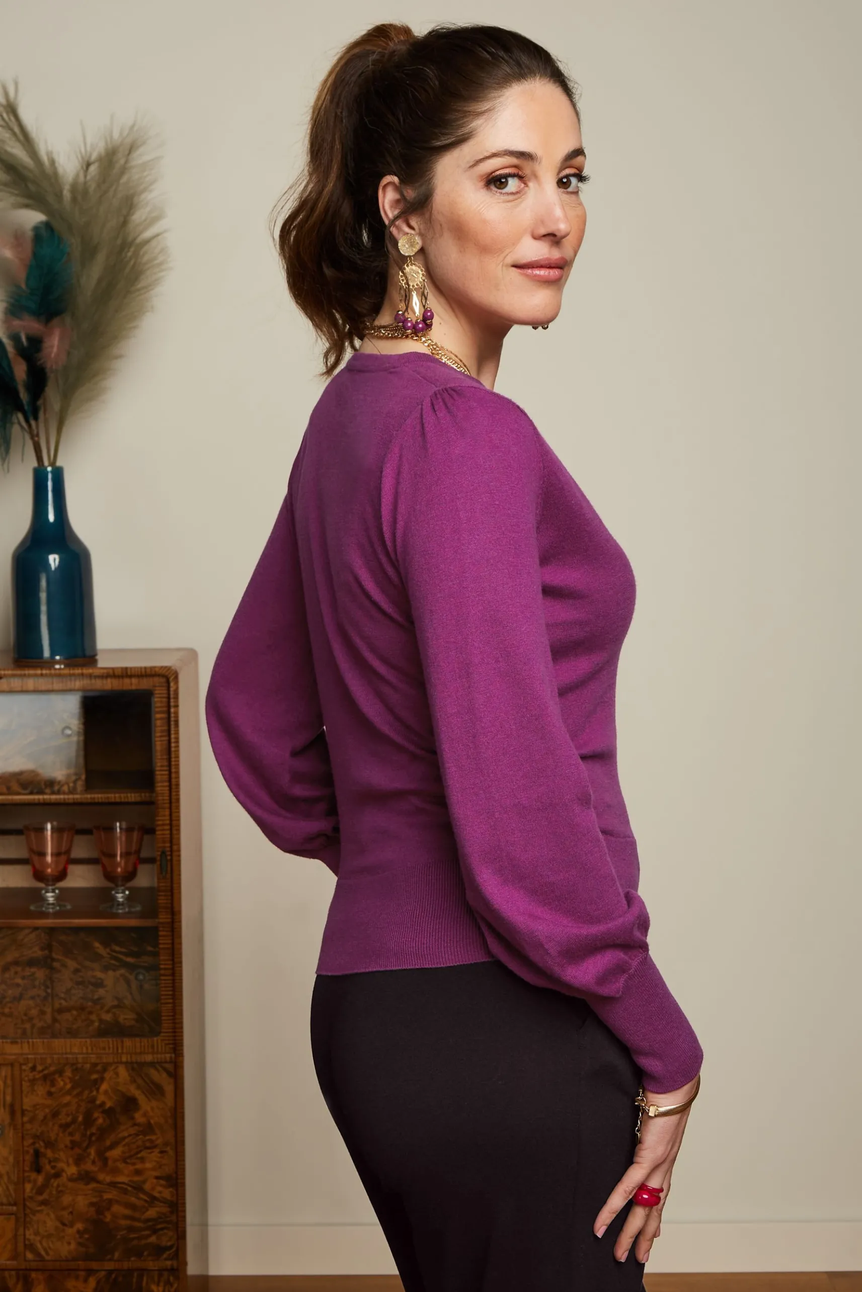 Lulu Wrap Top Cocoon