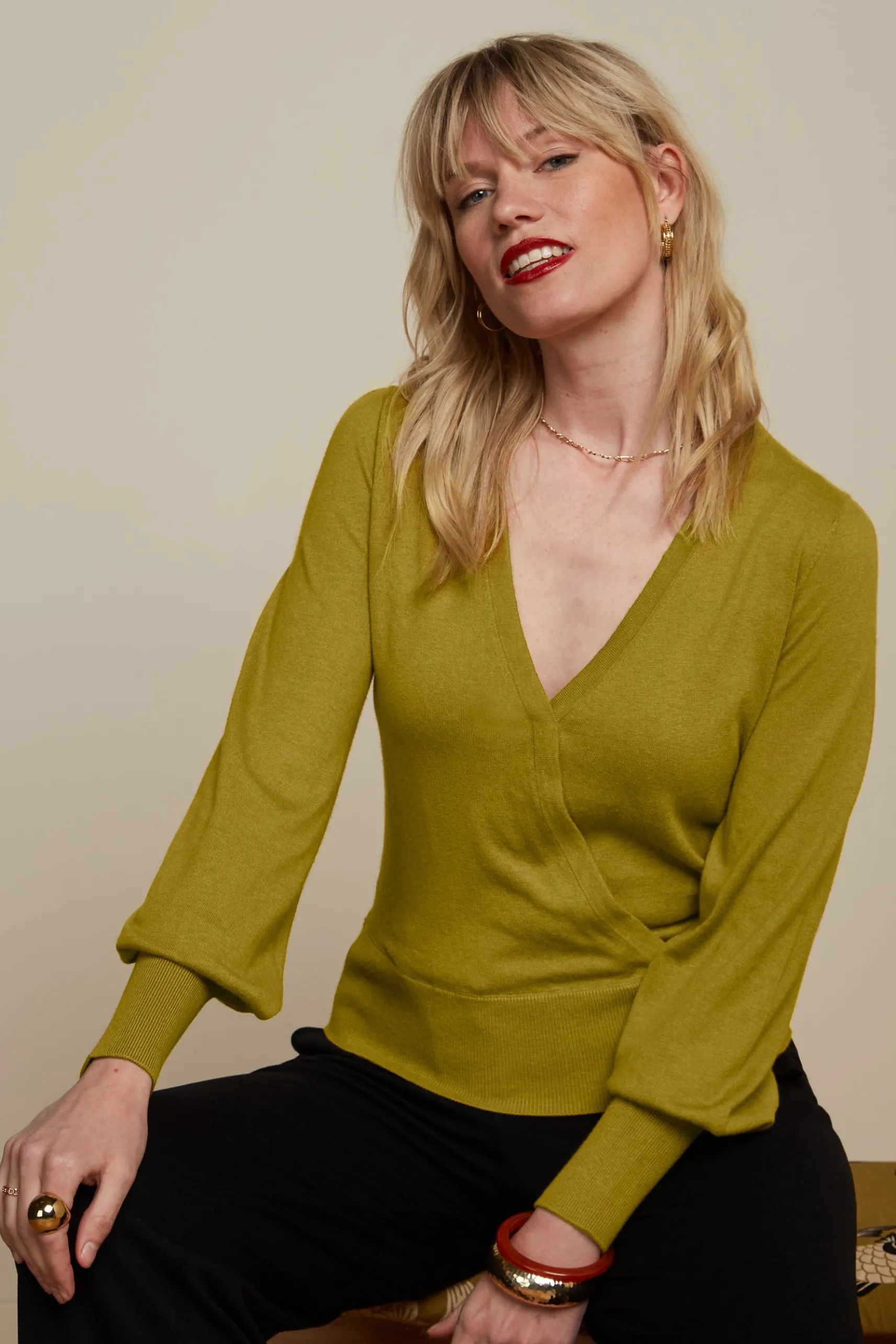 Lulu Wrap Top Cocoon