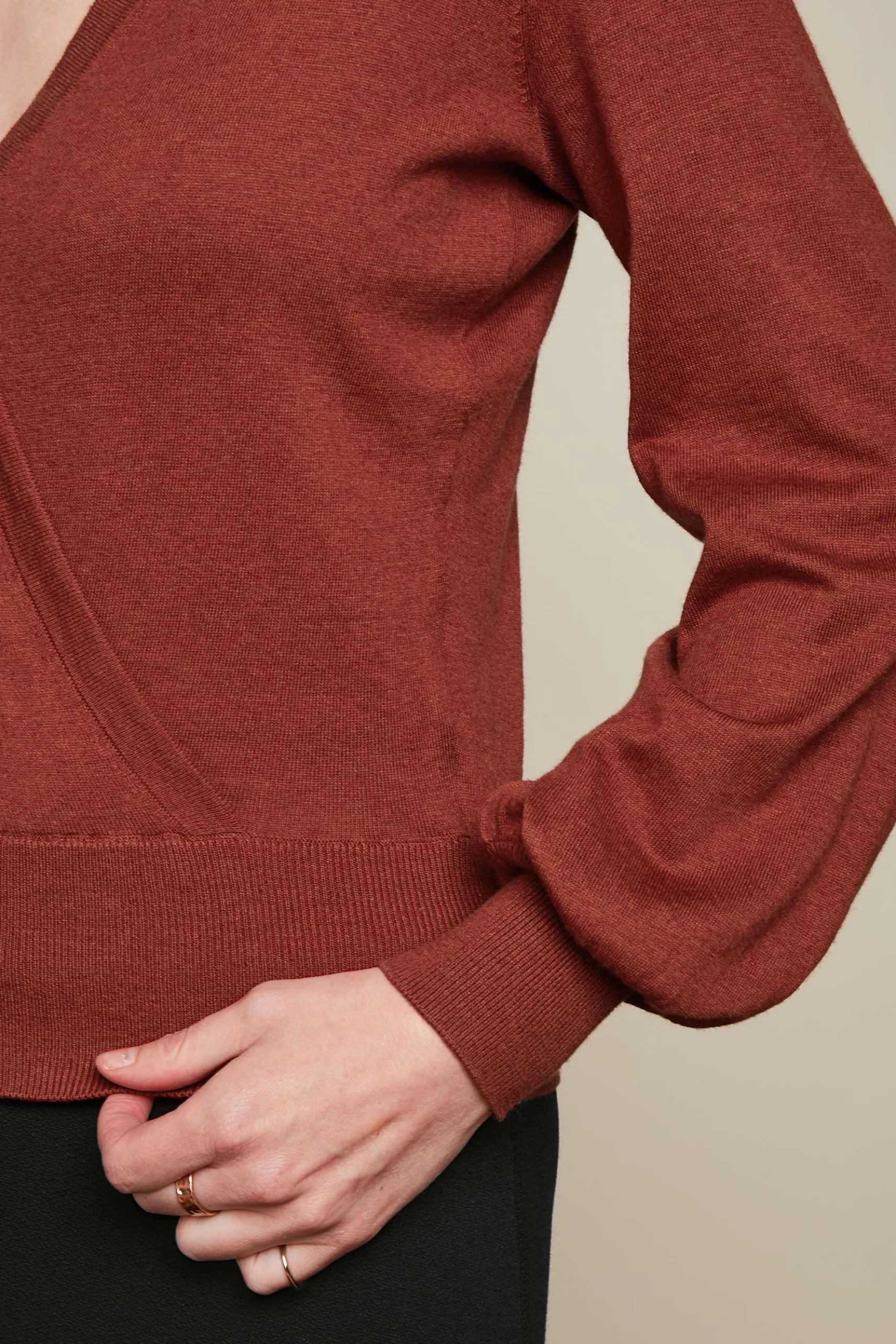 Lulu Wrap Top Cocoon