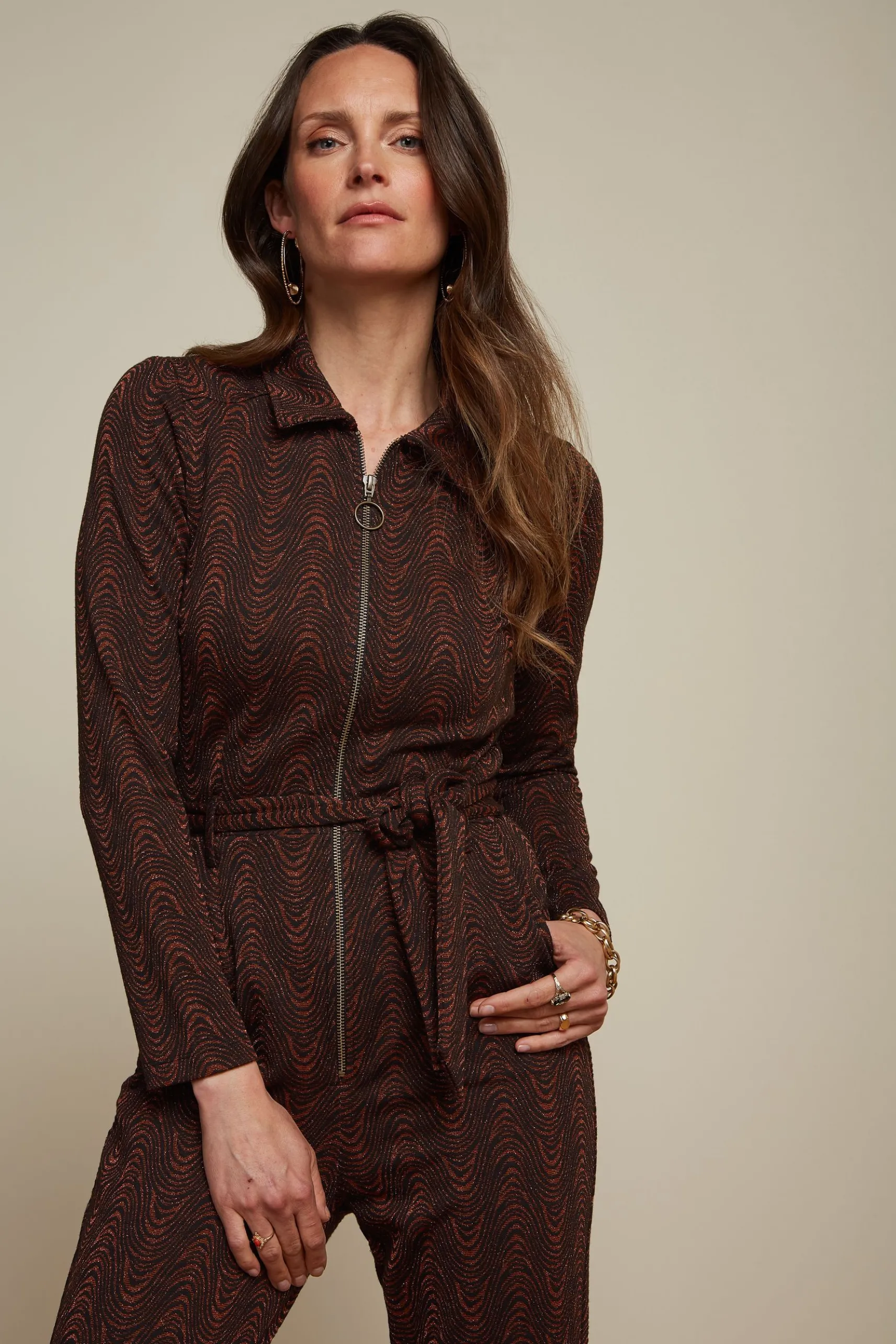 Macy Flared Jumpsuit Tempest