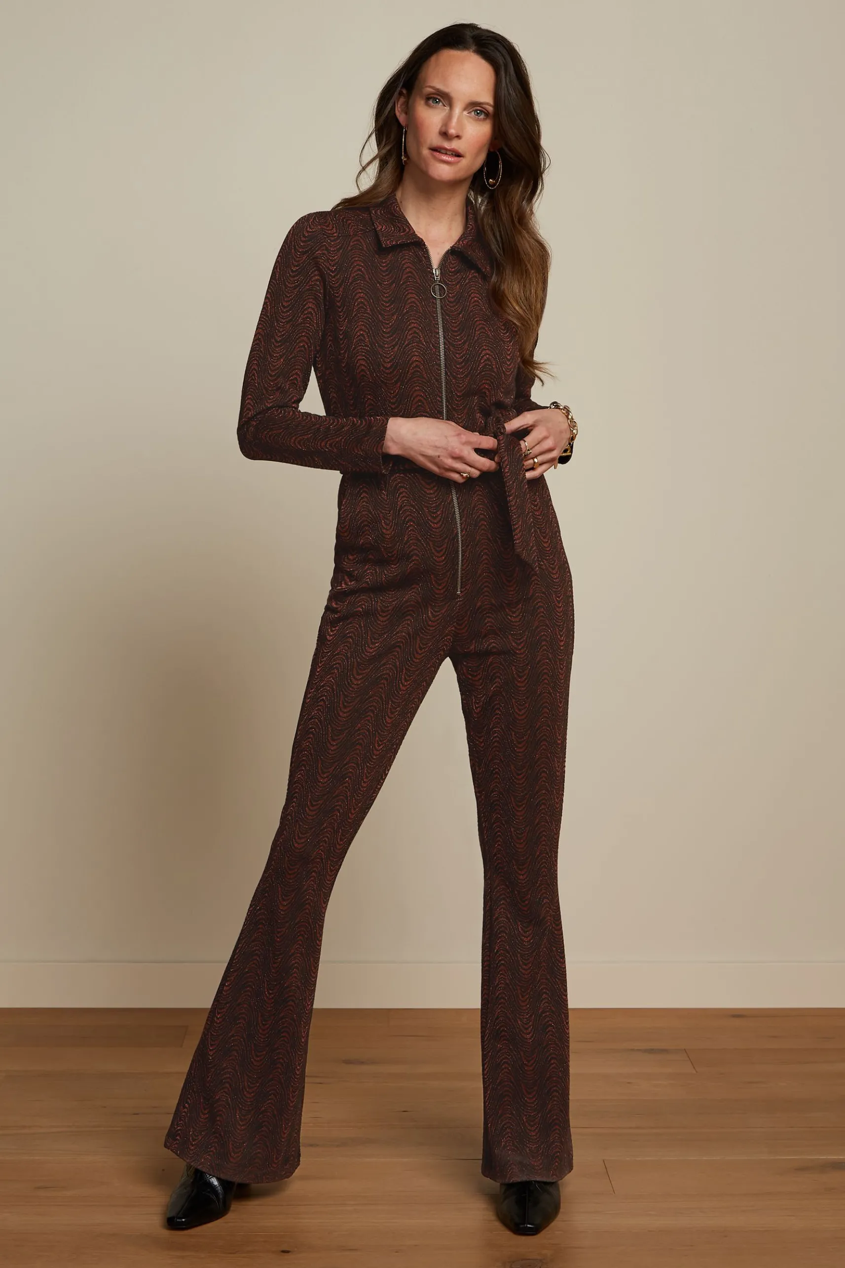 Macy Flared Jumpsuit Tempest