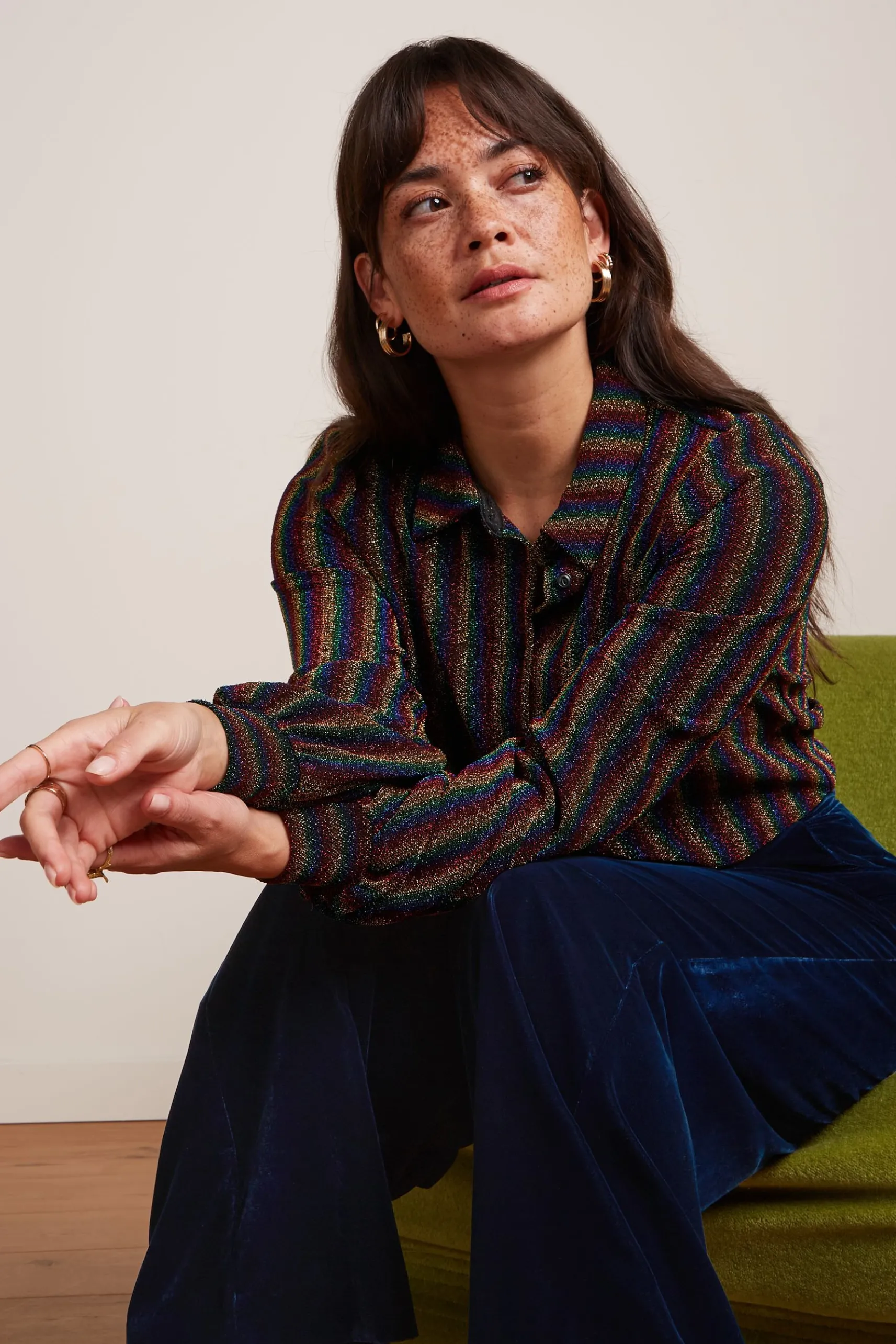 Maisie Blouse Alma Lurex