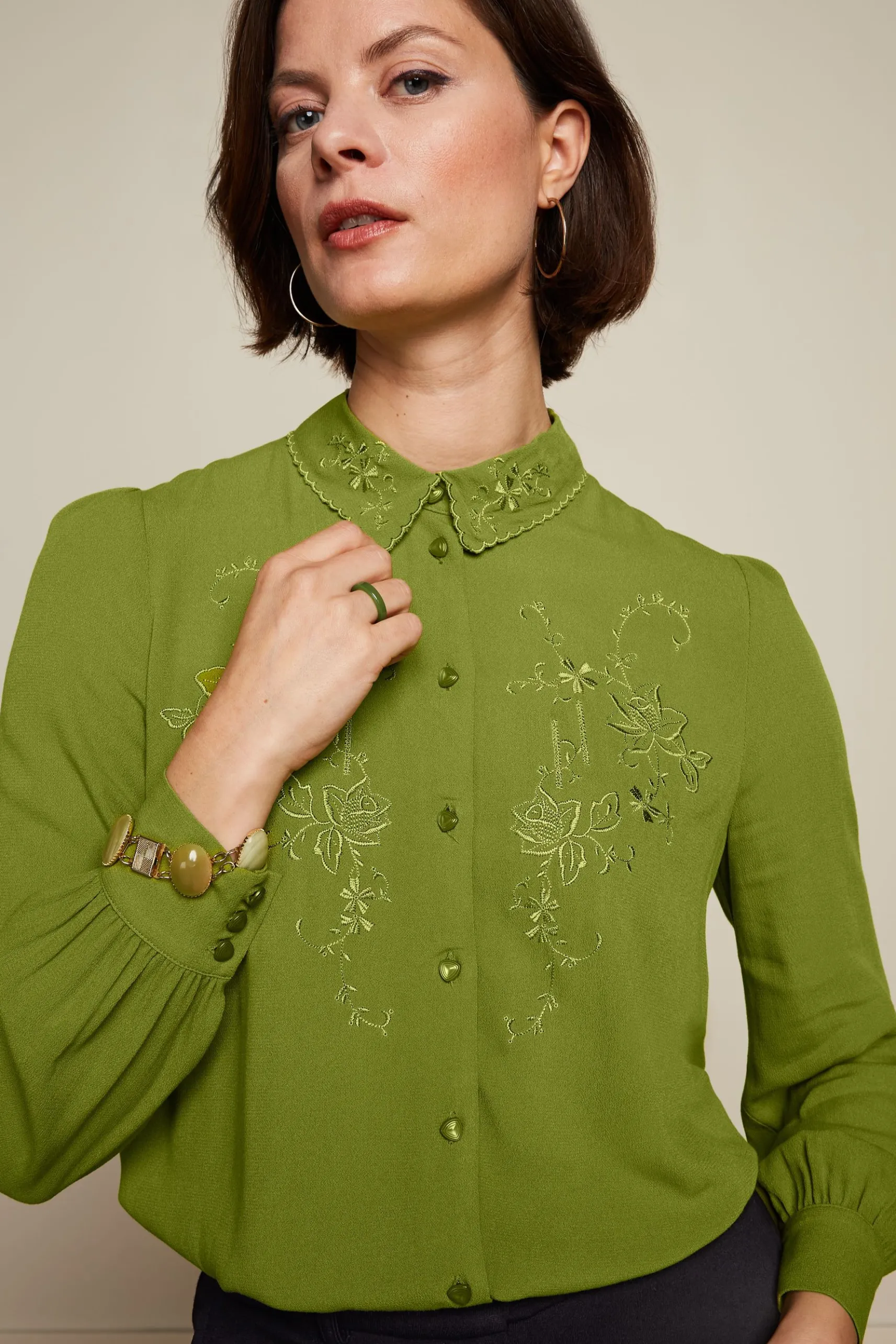 Maisie Blouse Lyonne Embroidery