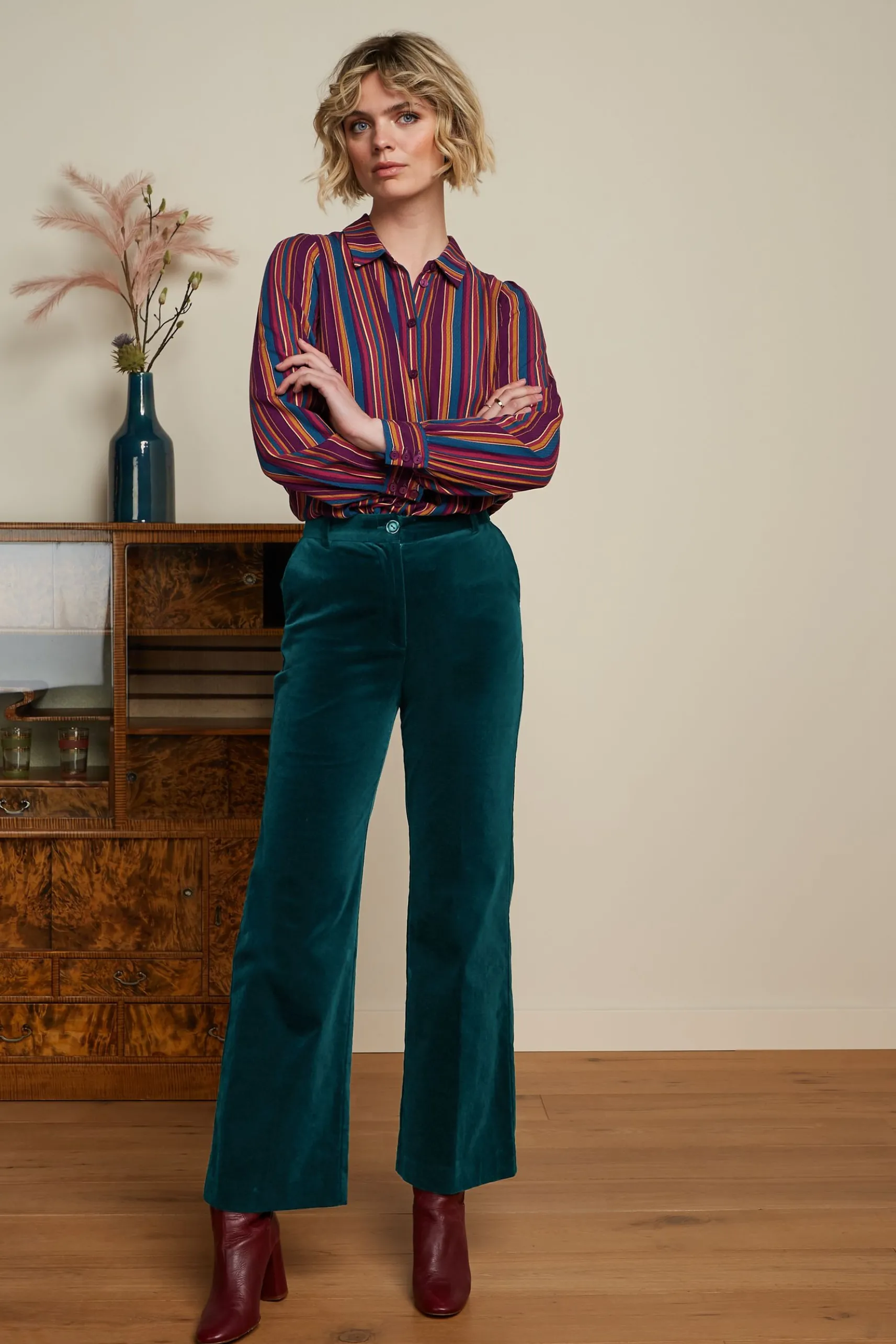 Maisie Blouse Marion Stripe