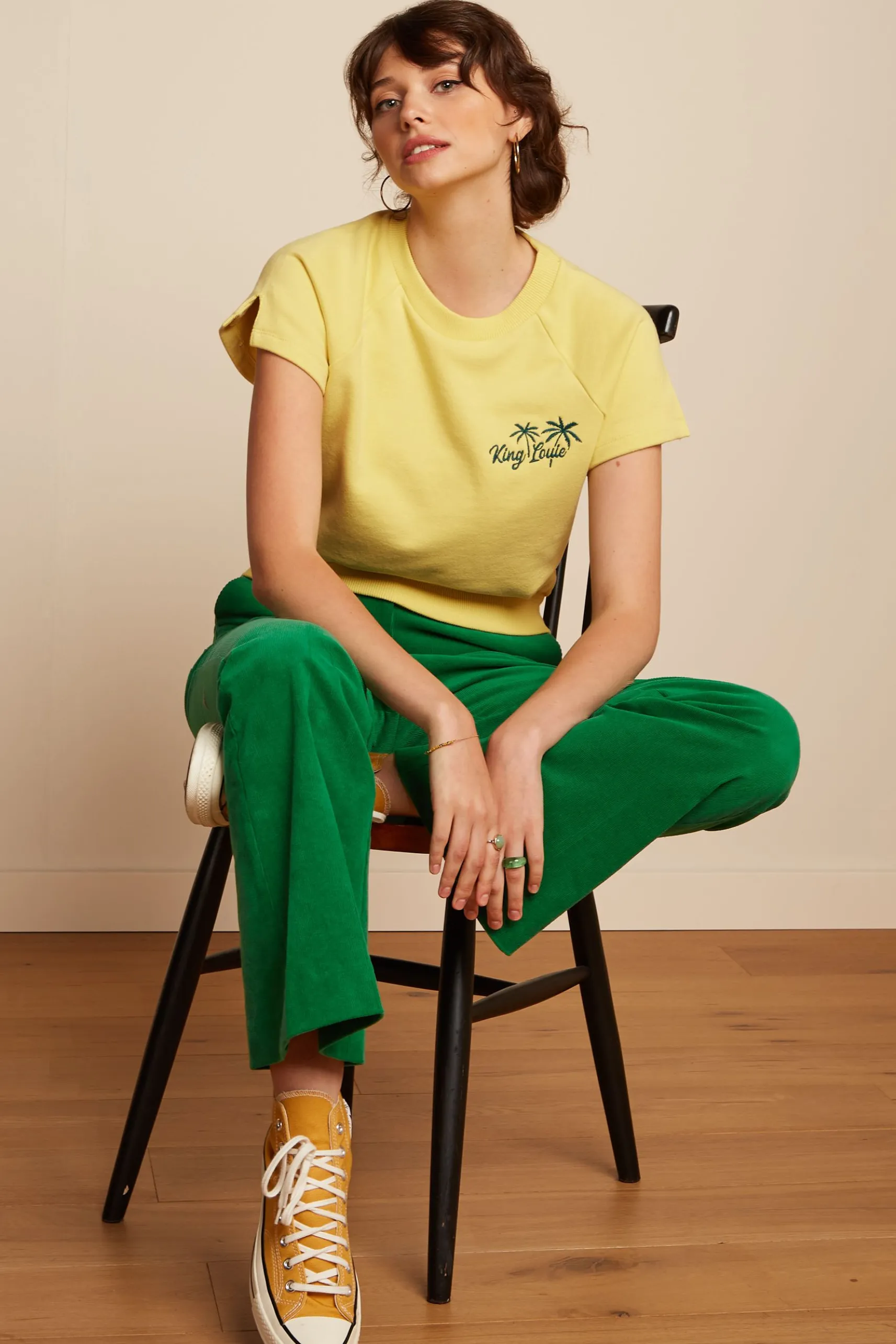 Marcie Flared Pants Babyrib