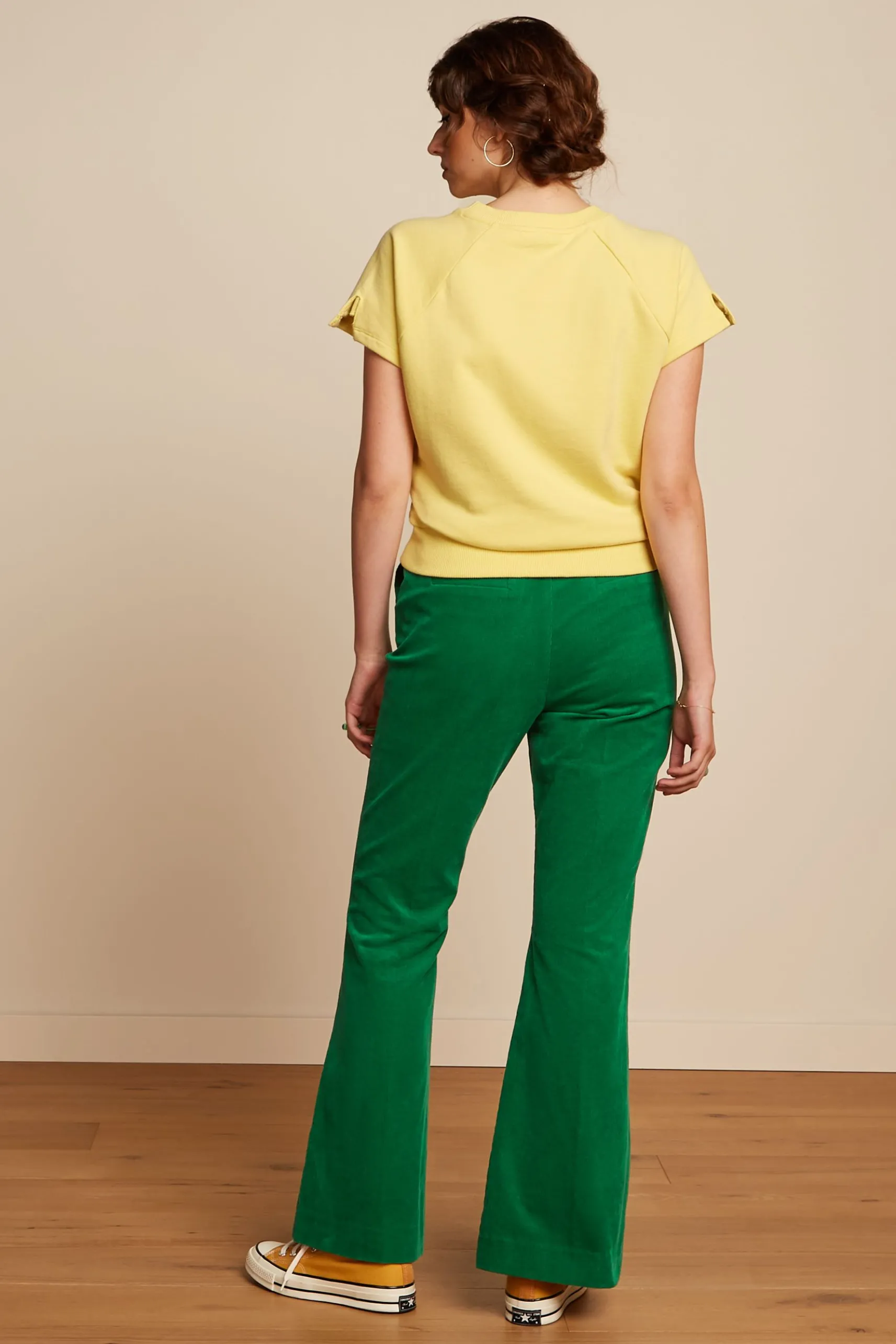 Marcie Flared Pants Babyrib