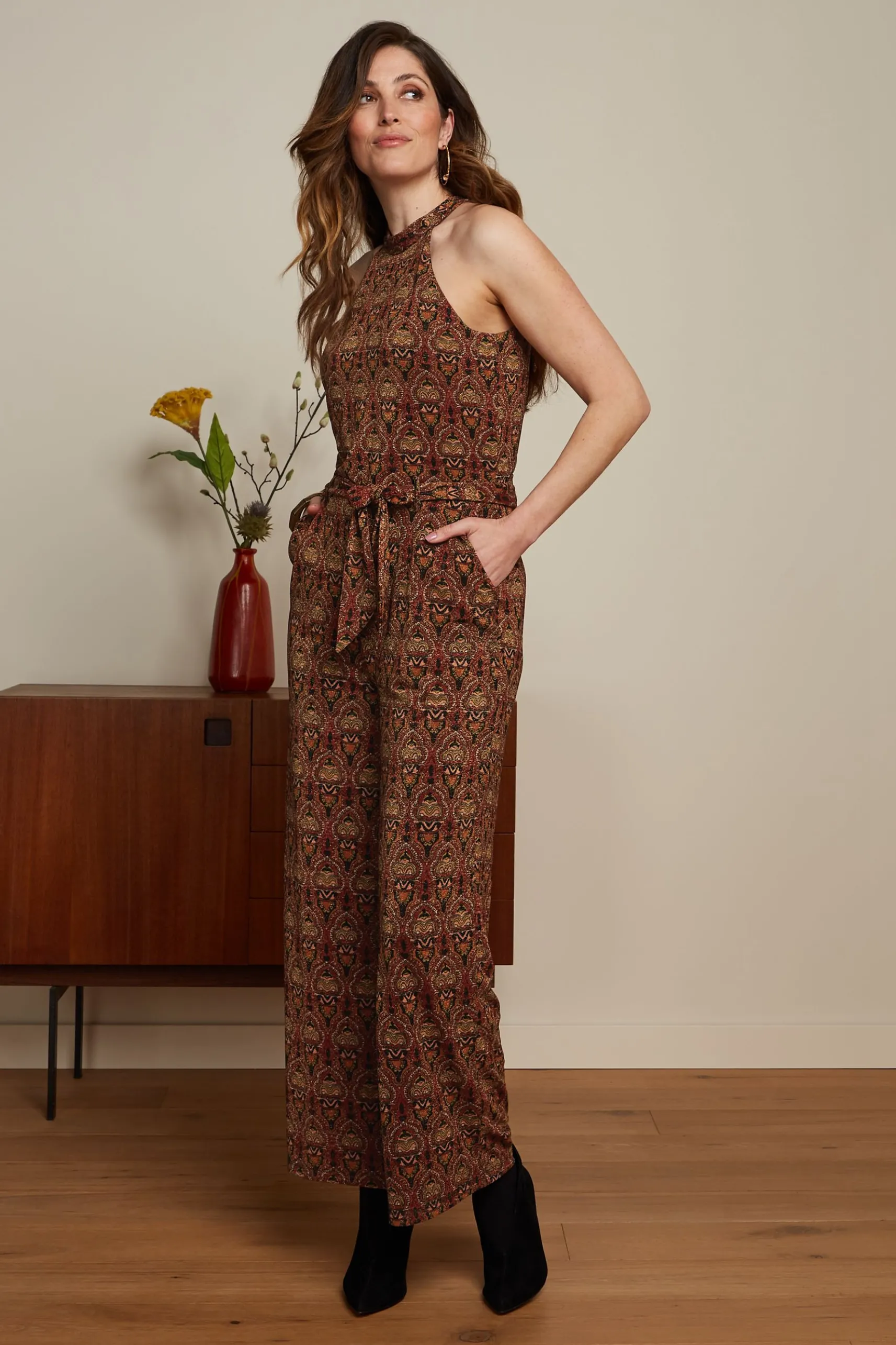 Marty Halter Jumpsuit Mystic
