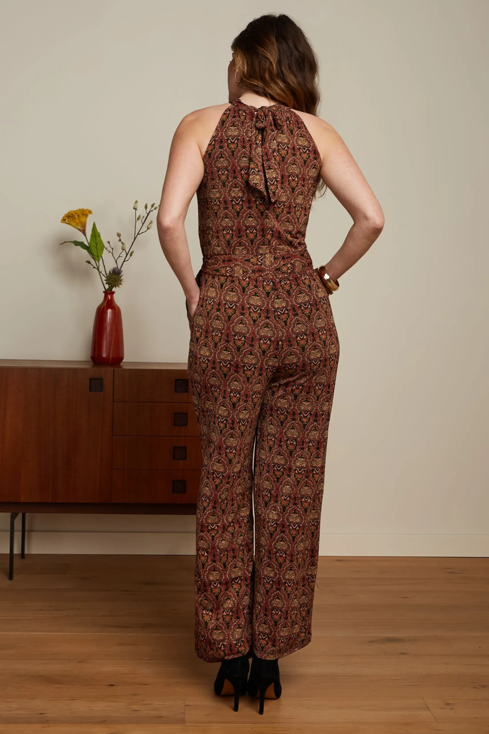 Marty Halter Jumpsuit Mystic
