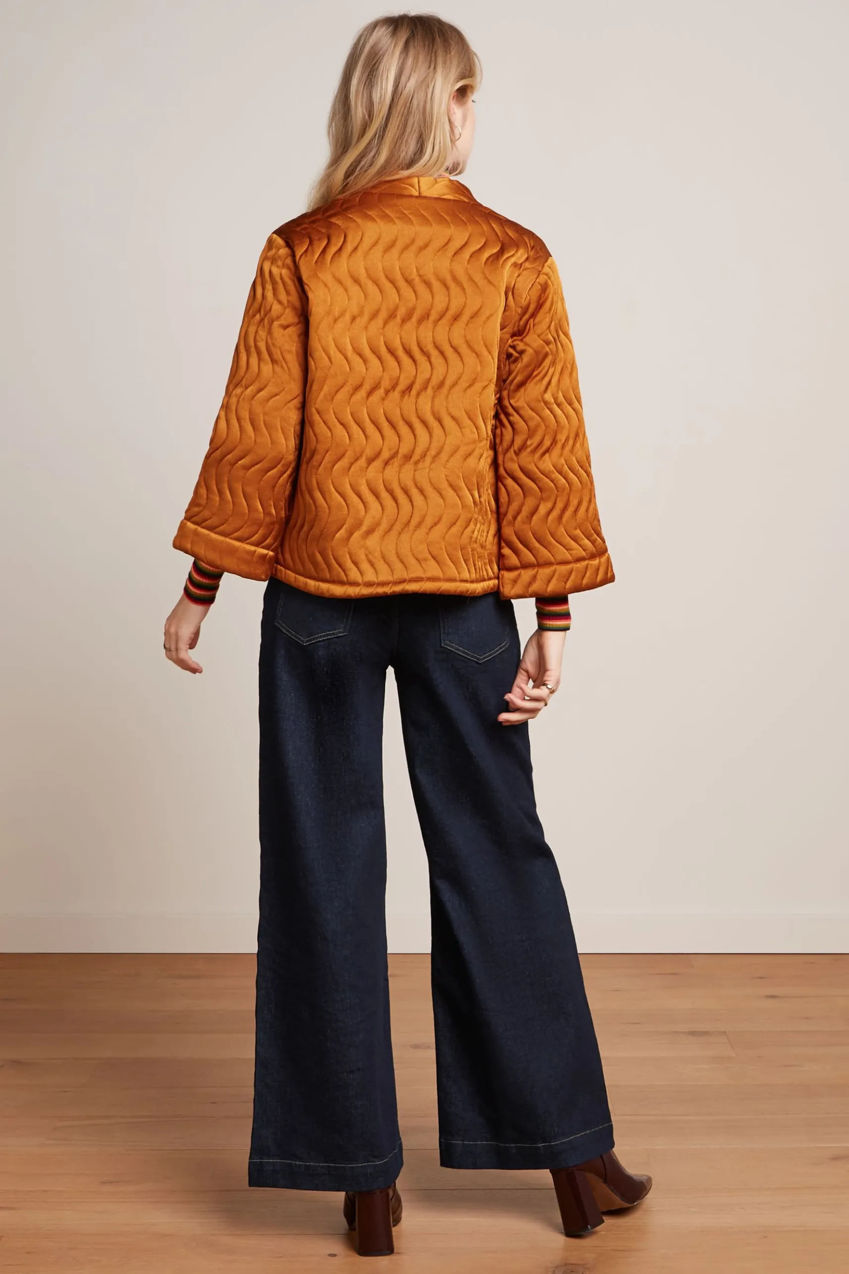 Noor Jacket Star Satin