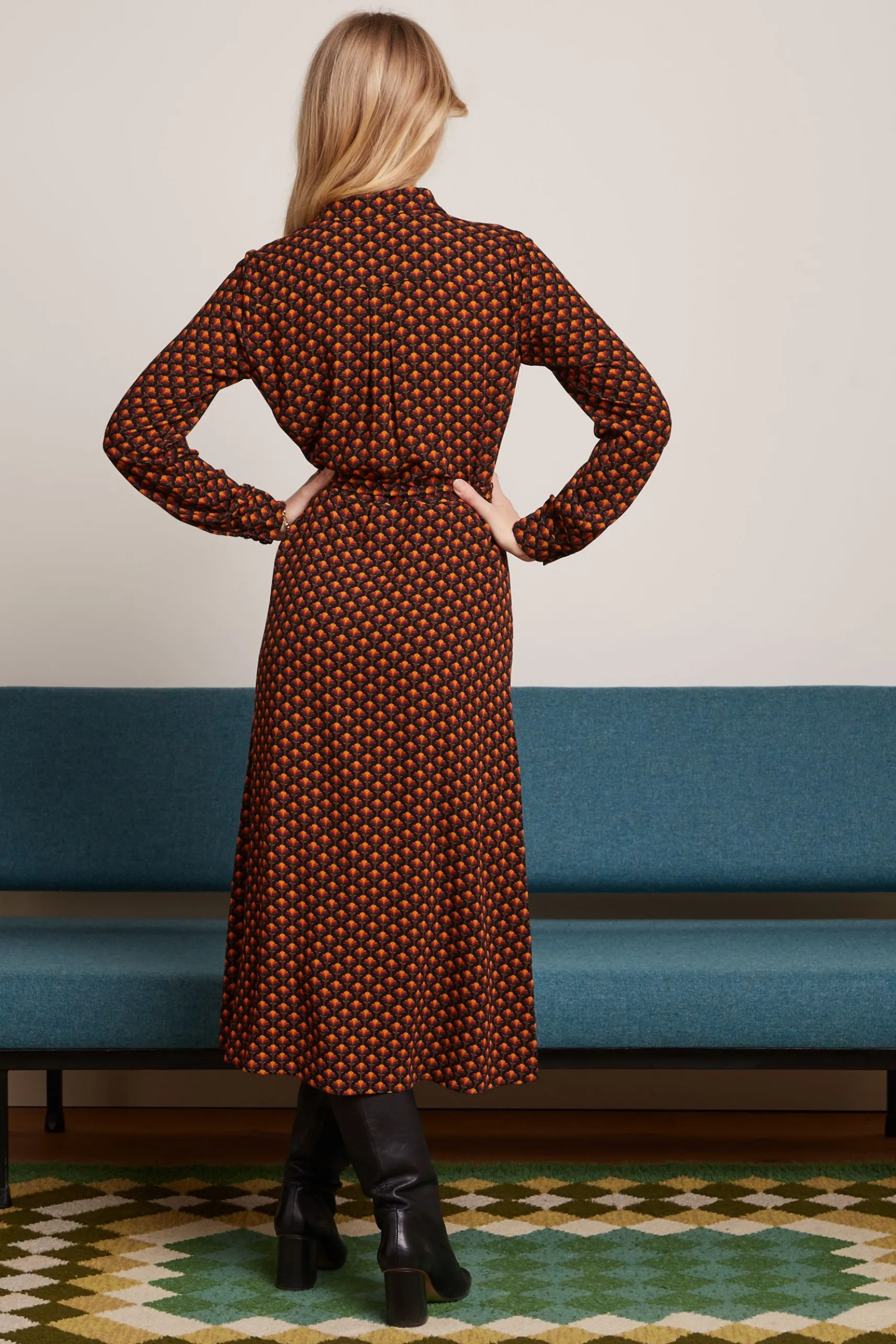 Olive Dress Mayfield