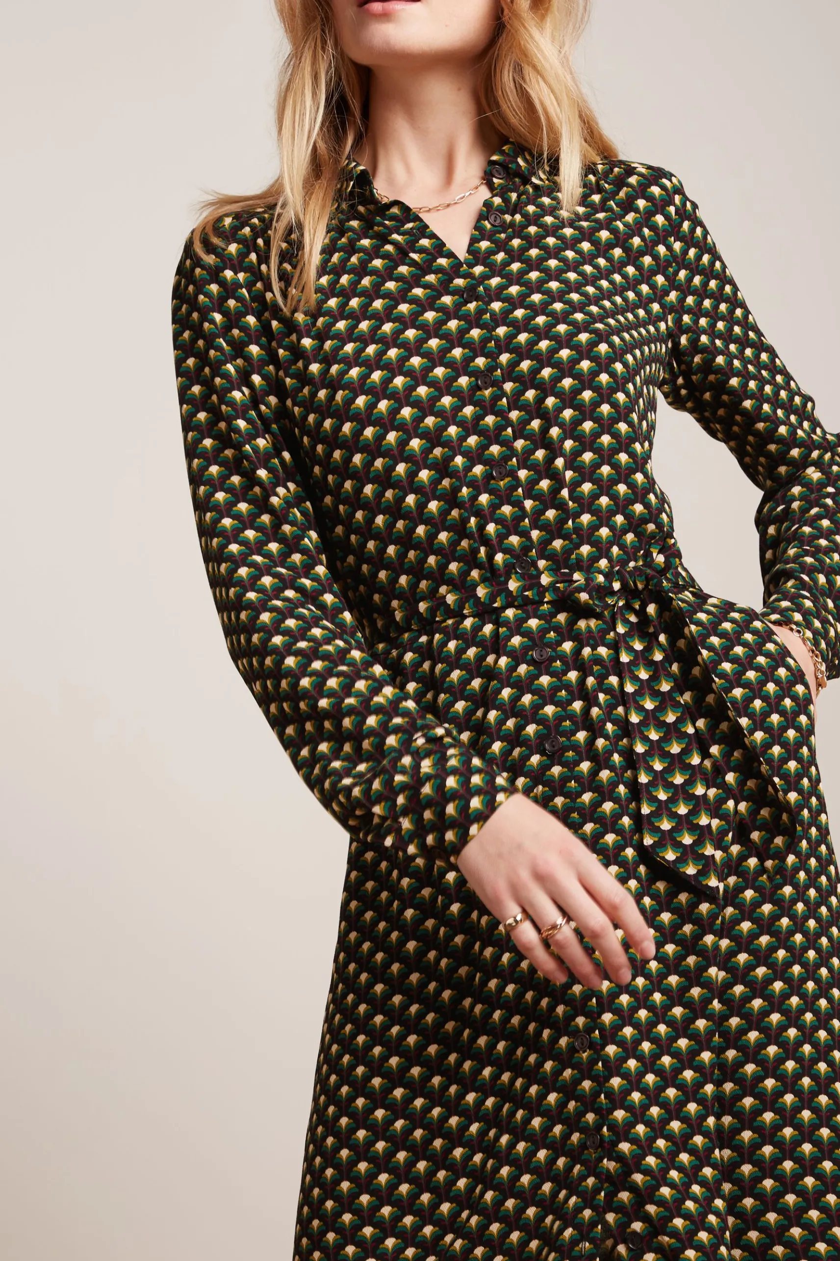 Olive Dress Mayfield