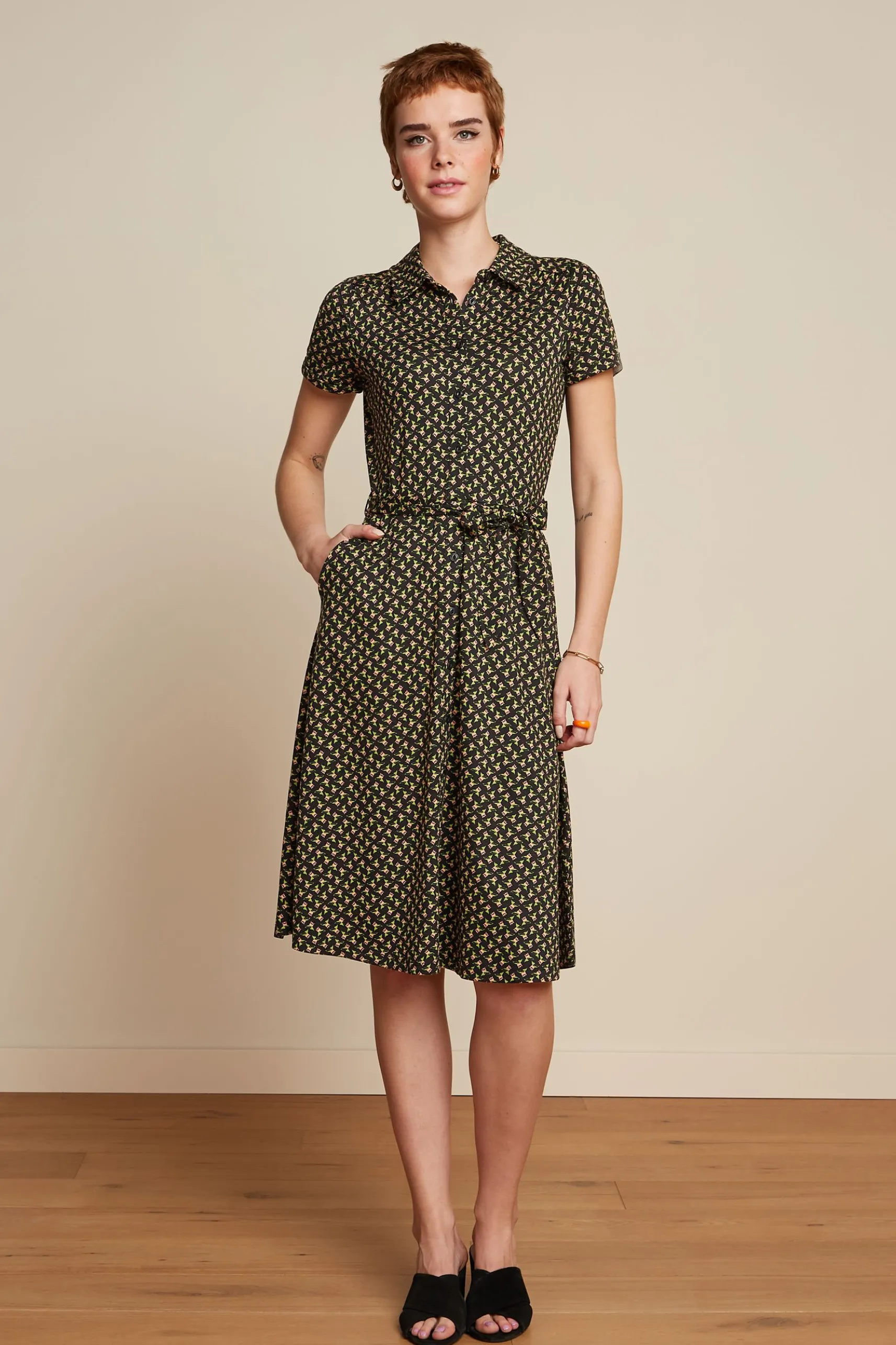 Olive Dress Minerva