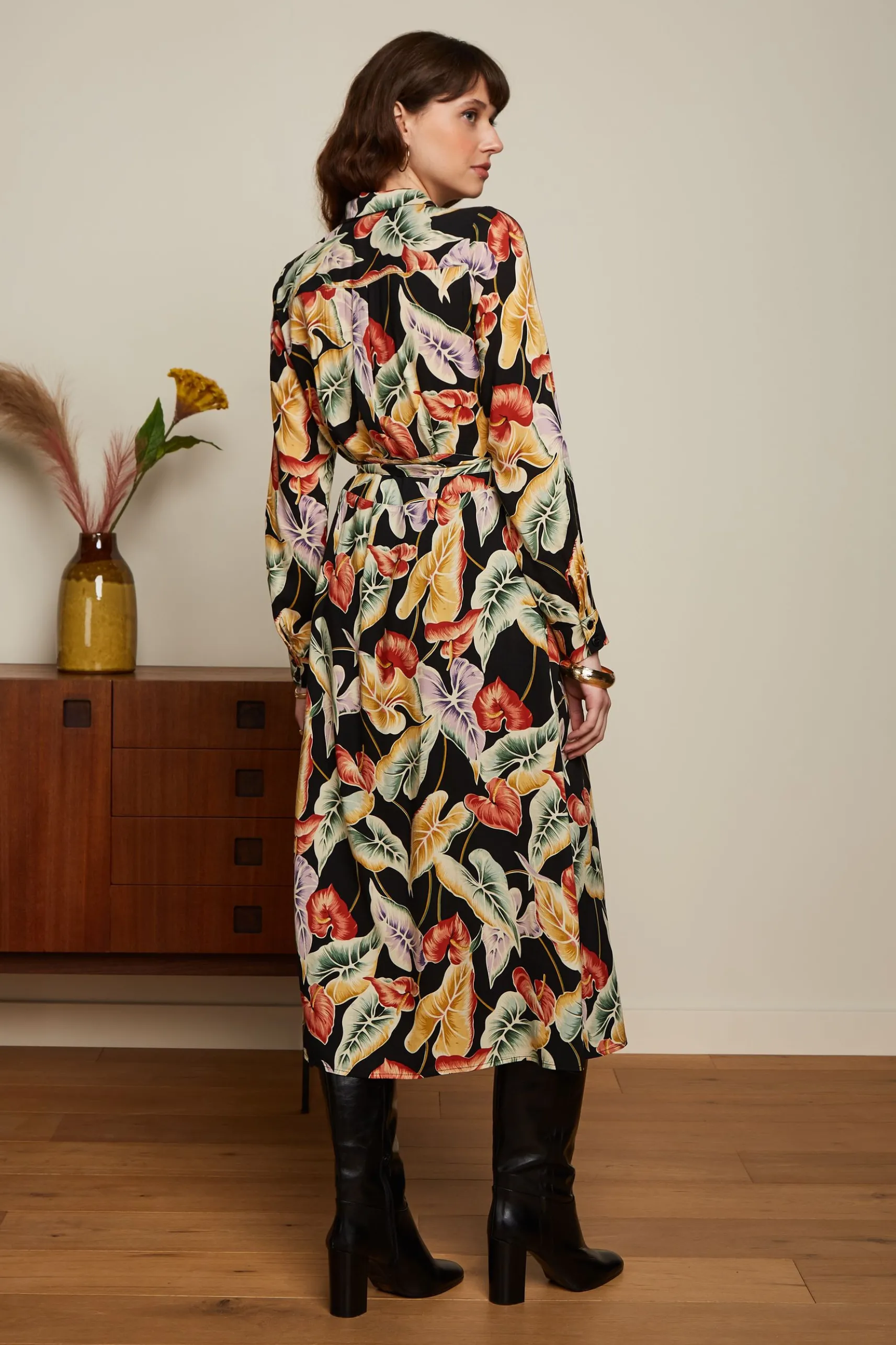 Olive Midi Dress Marmora