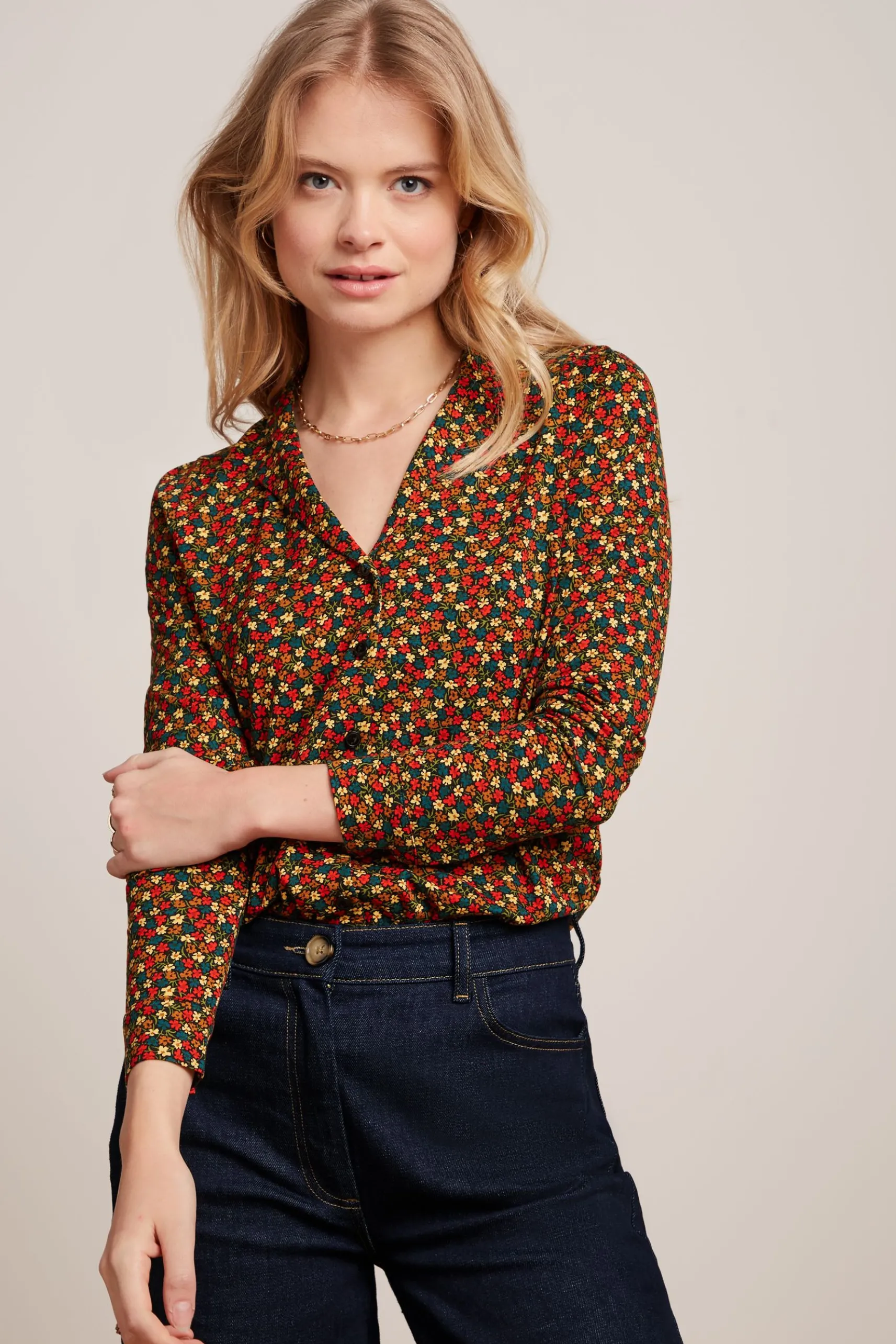 Patty Blouse Flaminga